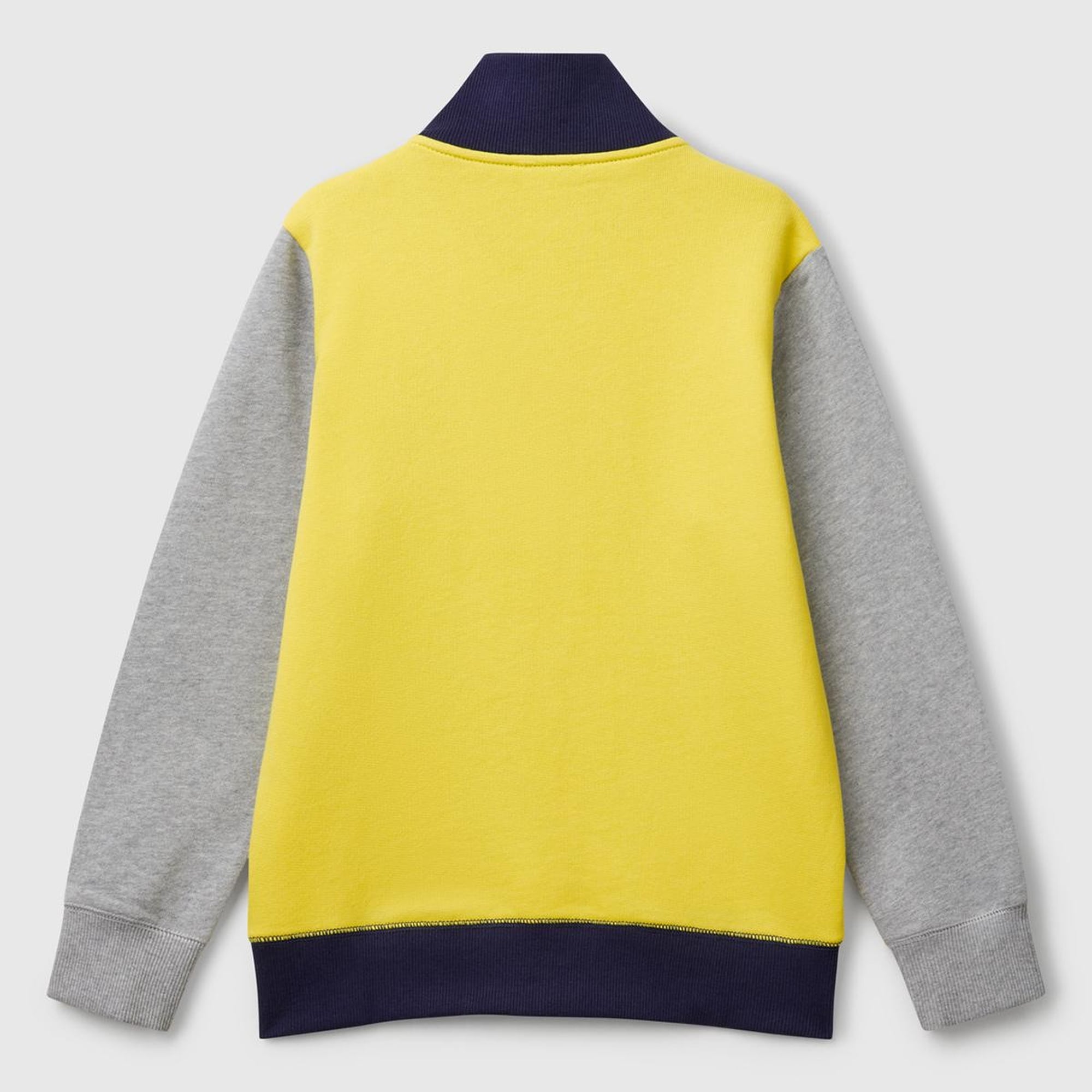 Erkek Çocuk Sarı Mix Logolu Sweatshirt