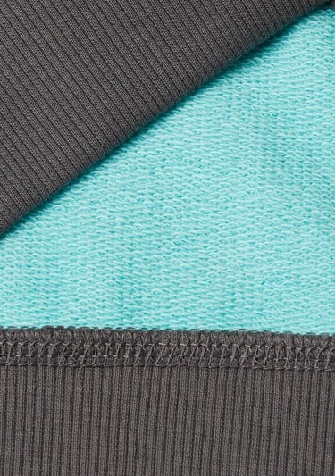  Erkek Çocuk Turkuaz Mix Logolu Sweatshirt