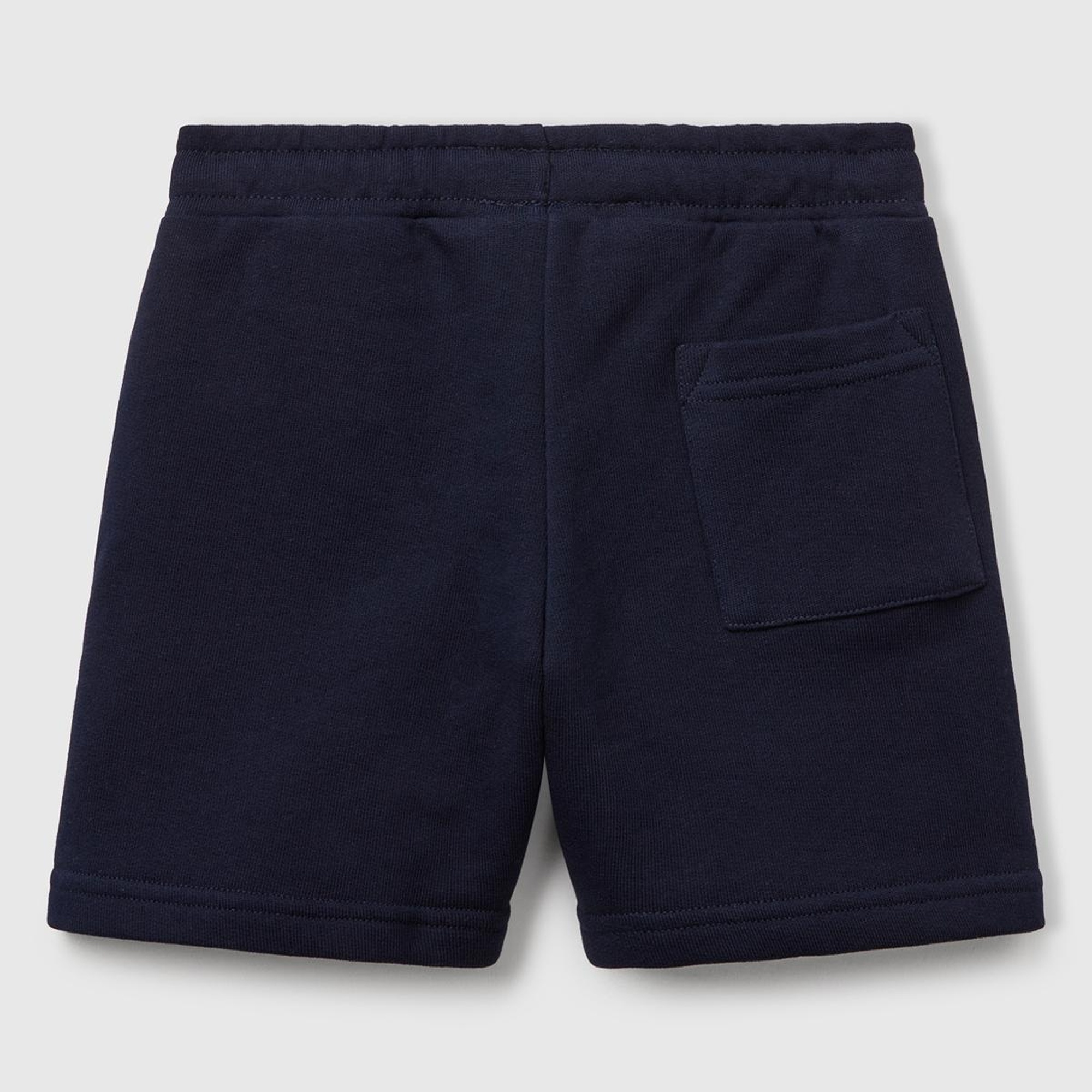 Erkek Çocuk Lacivert Hot Wheels Baskılı Etiket Logolu Şort