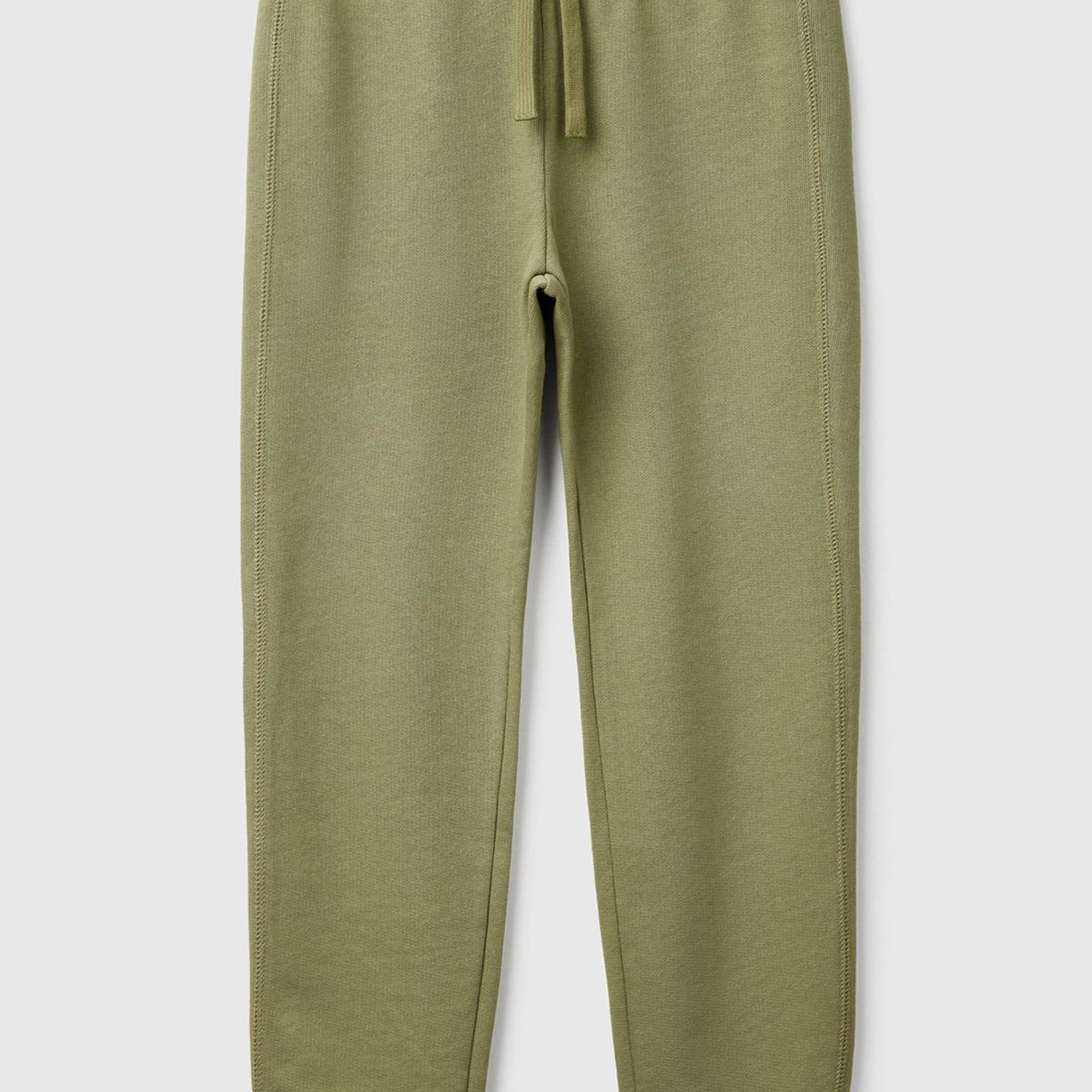 Erkek Çocuk Haki Arka Cebi Logolu Eşofman Altı