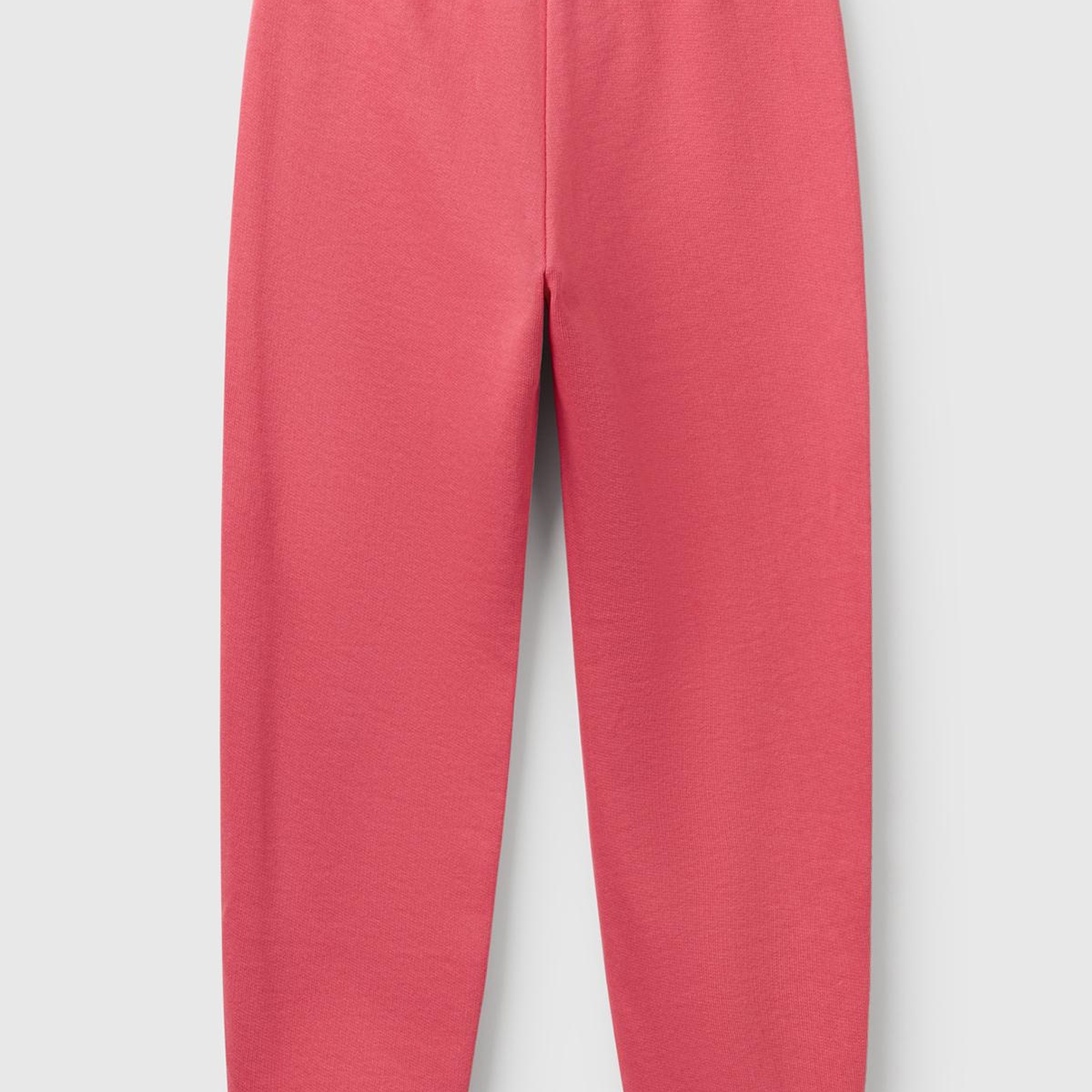 Kız Çocuk Fuşya Benetton Logolu Eşofman Altı