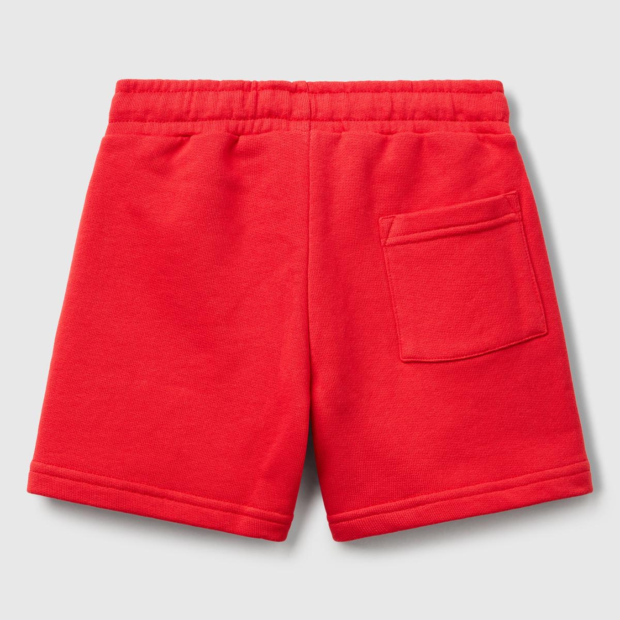 Erkek Çocuk Kırmızı Hot Wheels Baskılı Etiket Logolu Şort