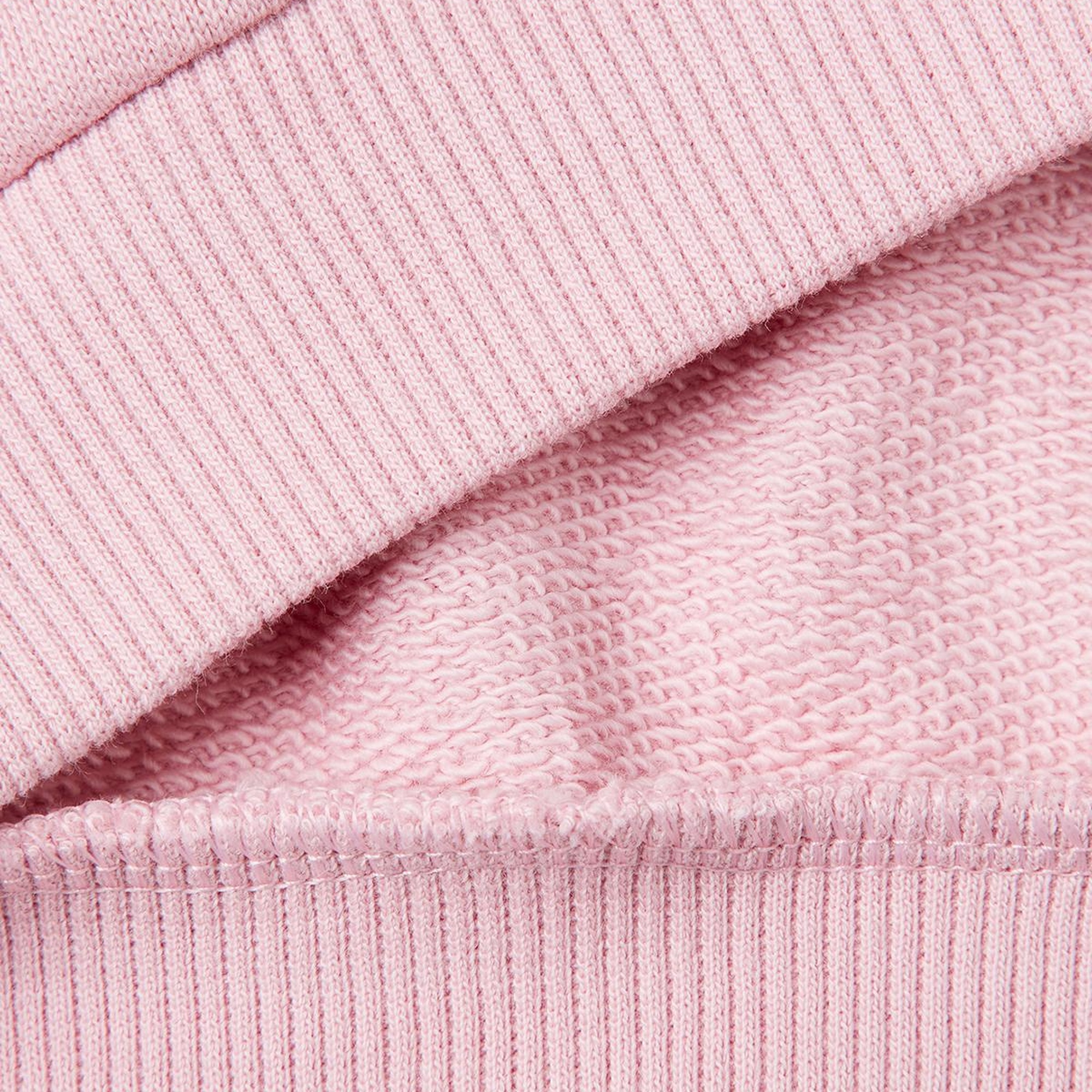 Kız Çocuk Pembe Grafik Baskılı Ribanalı Bisiklet Yaka Sweatshirt