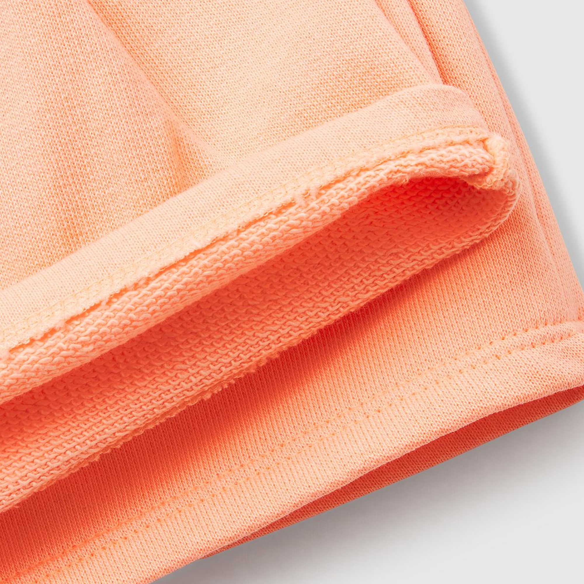 Kız Çocuk Yavruağzı Benetton Logo İşlemeli Beli İpli Şort