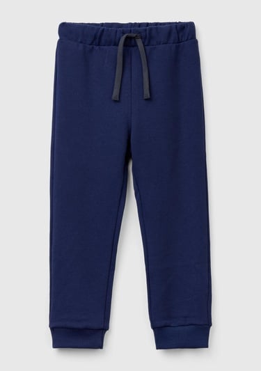  Erkek Çocuk Lacivert Arka Cebi Logo Eşofman Altı