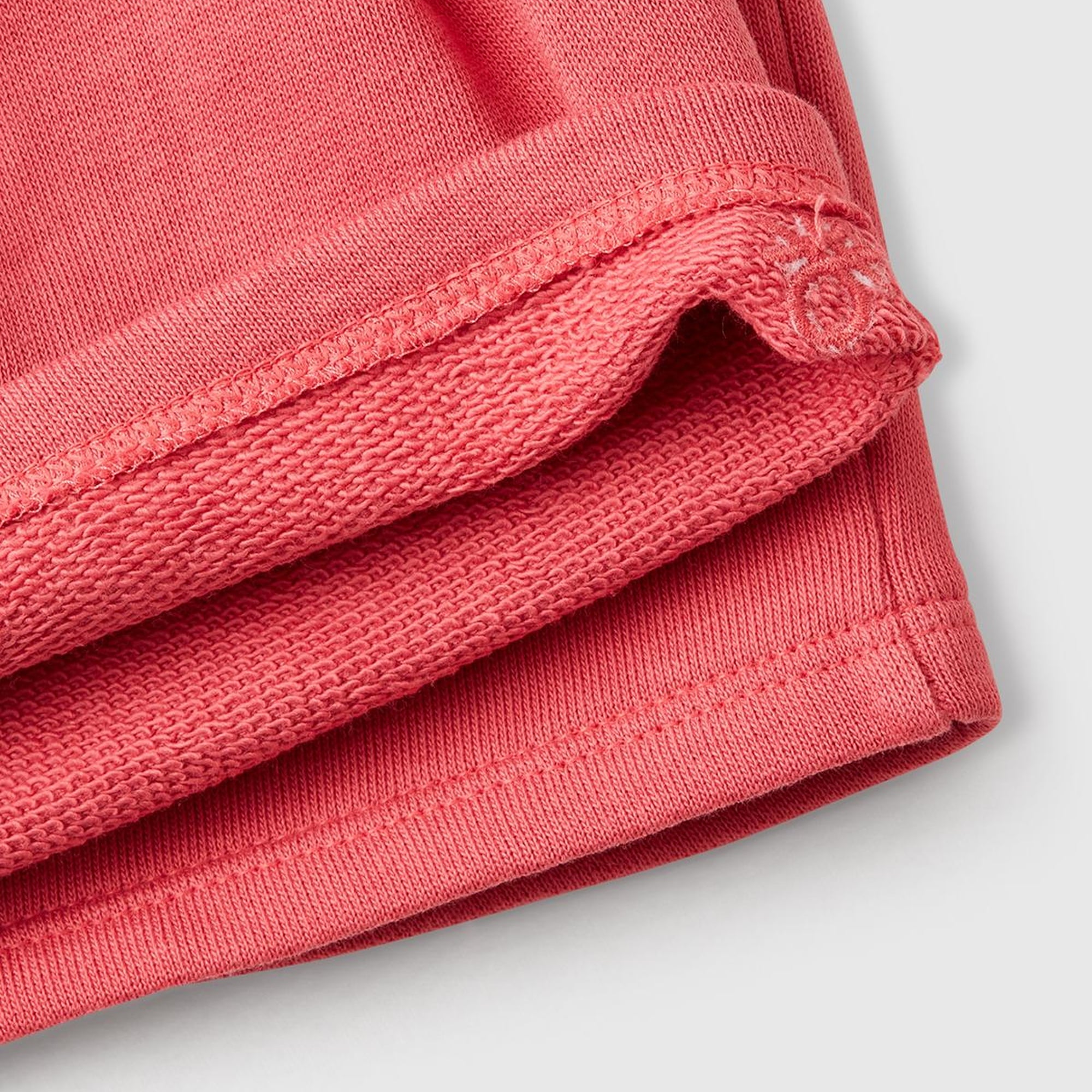 Kız Çocuk Fuşya Benetton Logo İşlemeli Beli İpli Şort