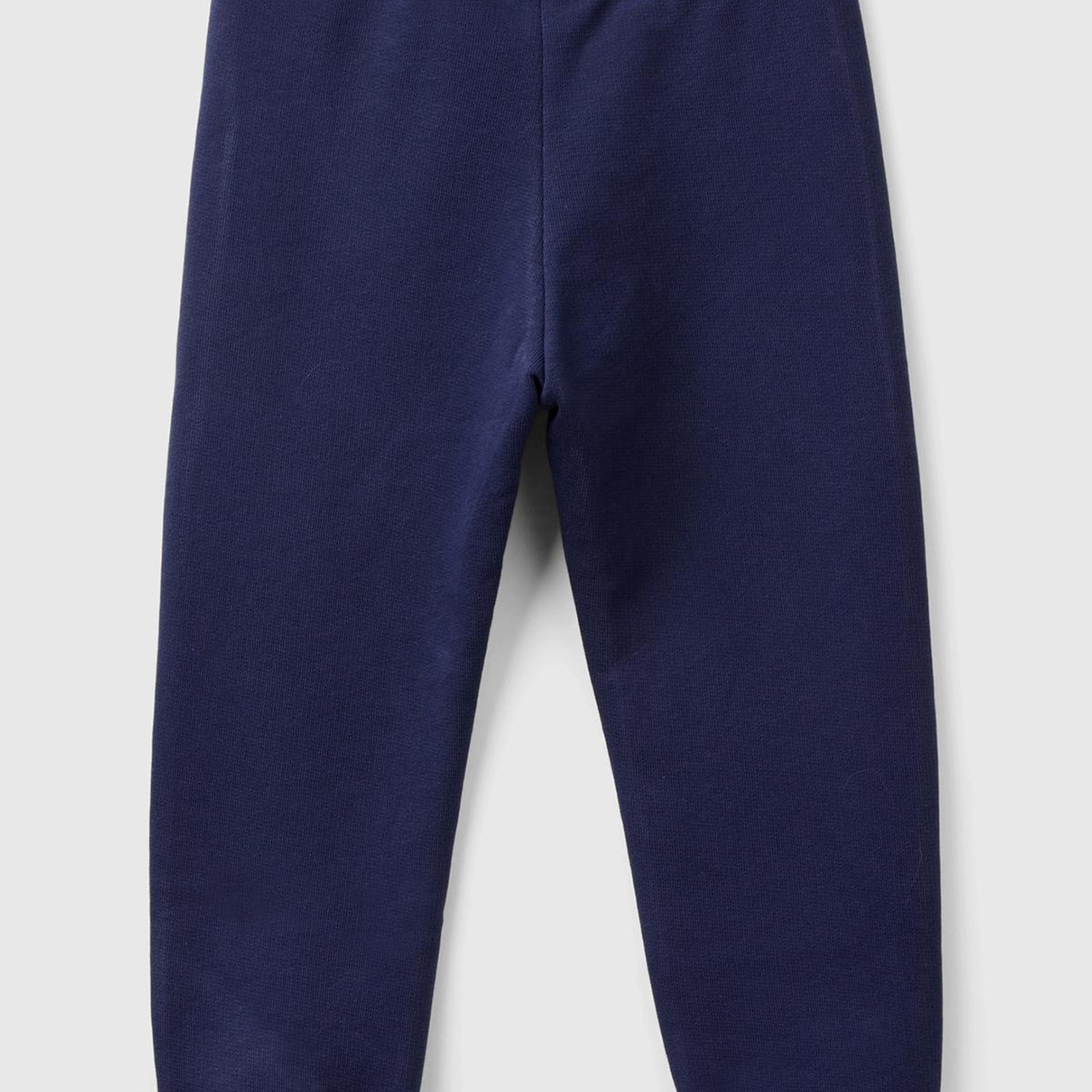 Kız Çocuk Lacivert Logo İşlemeli Eşofman Altı