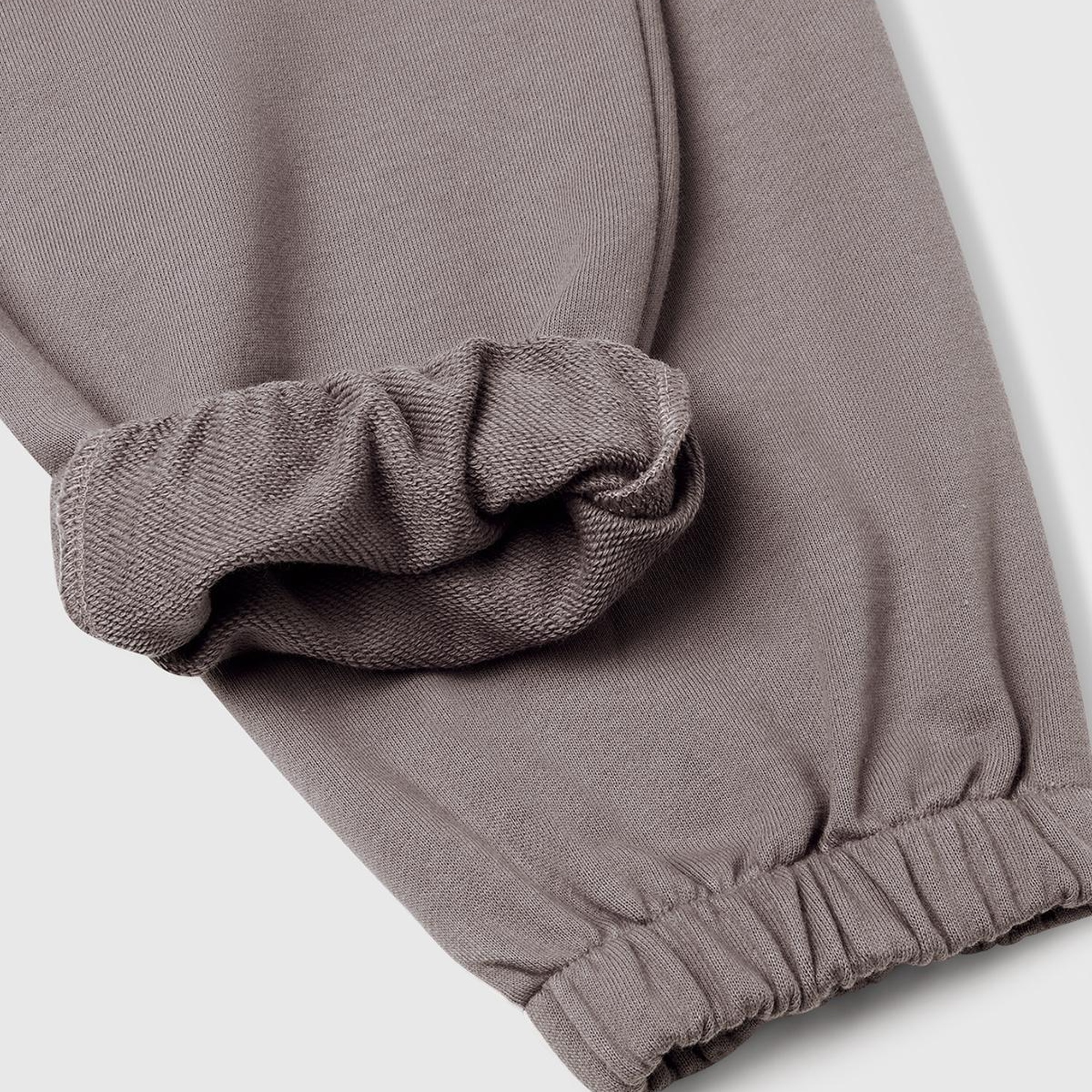 Kız Çocuk Antrasit Kontrastlı Logo Etiketli Büzgü İpli Eşofman Altı