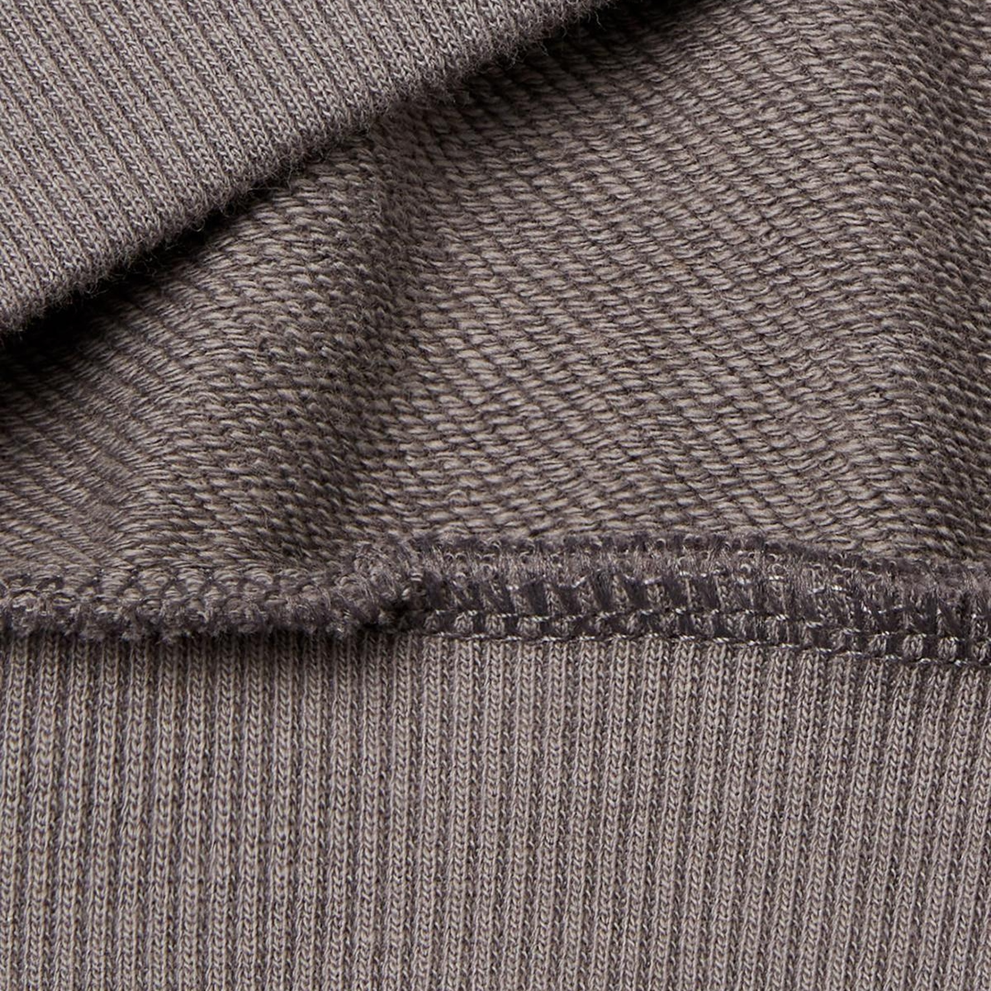 Kız Çocuk Antrasit Kontrastlı Logo Etiketli Kapüşonlu Fermuarlı Oversize Sweatshirt