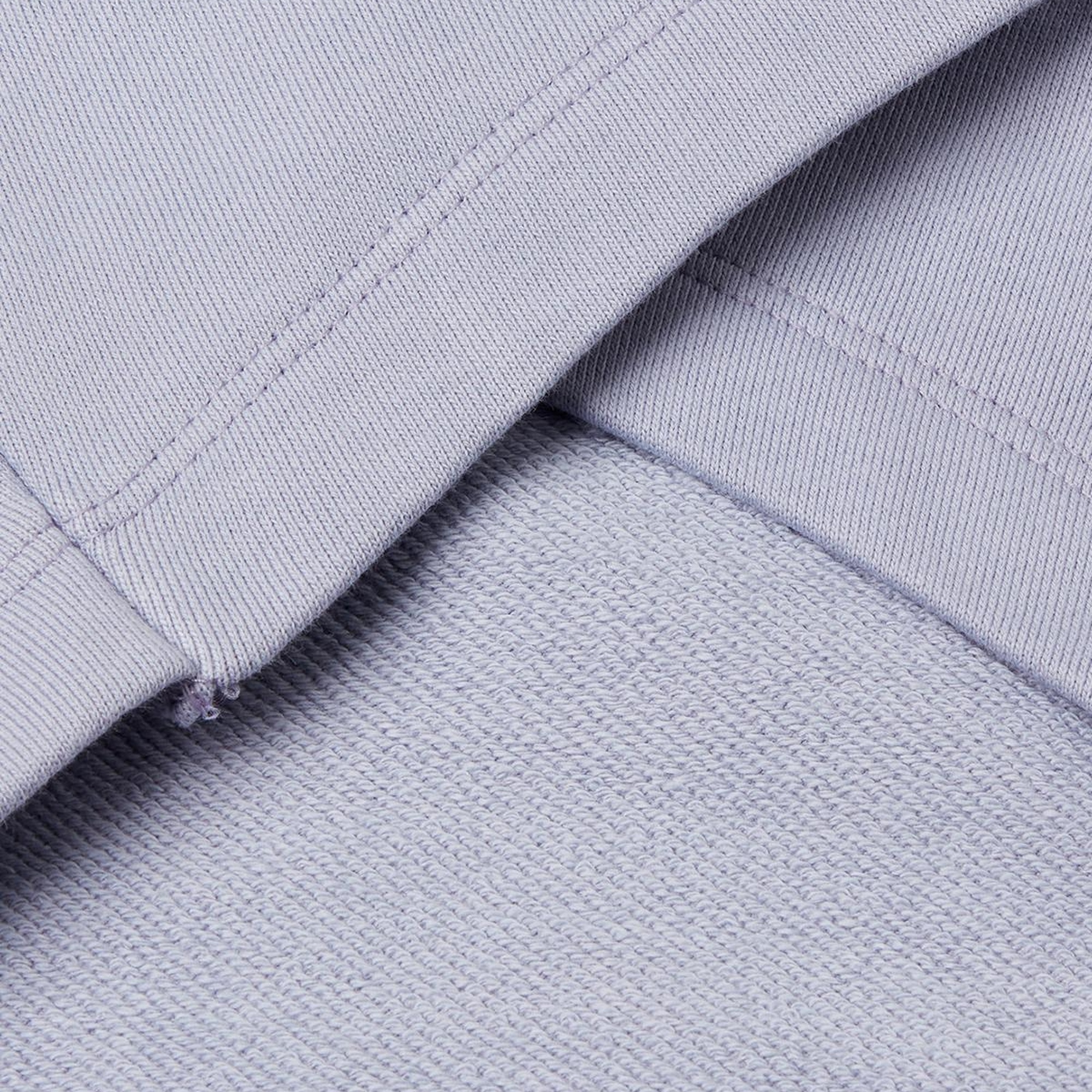 Kız Çocuk Lila Arkası Logo Etiketli Kapüşonlu Relax Fit Sweatshirt