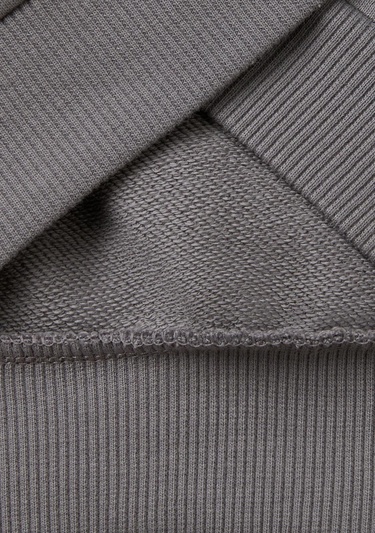  Erkek Çocuk Antrasit Rolling Stones Baskılı Etiket Logolu Bisiklet Yaka Sweatshirt