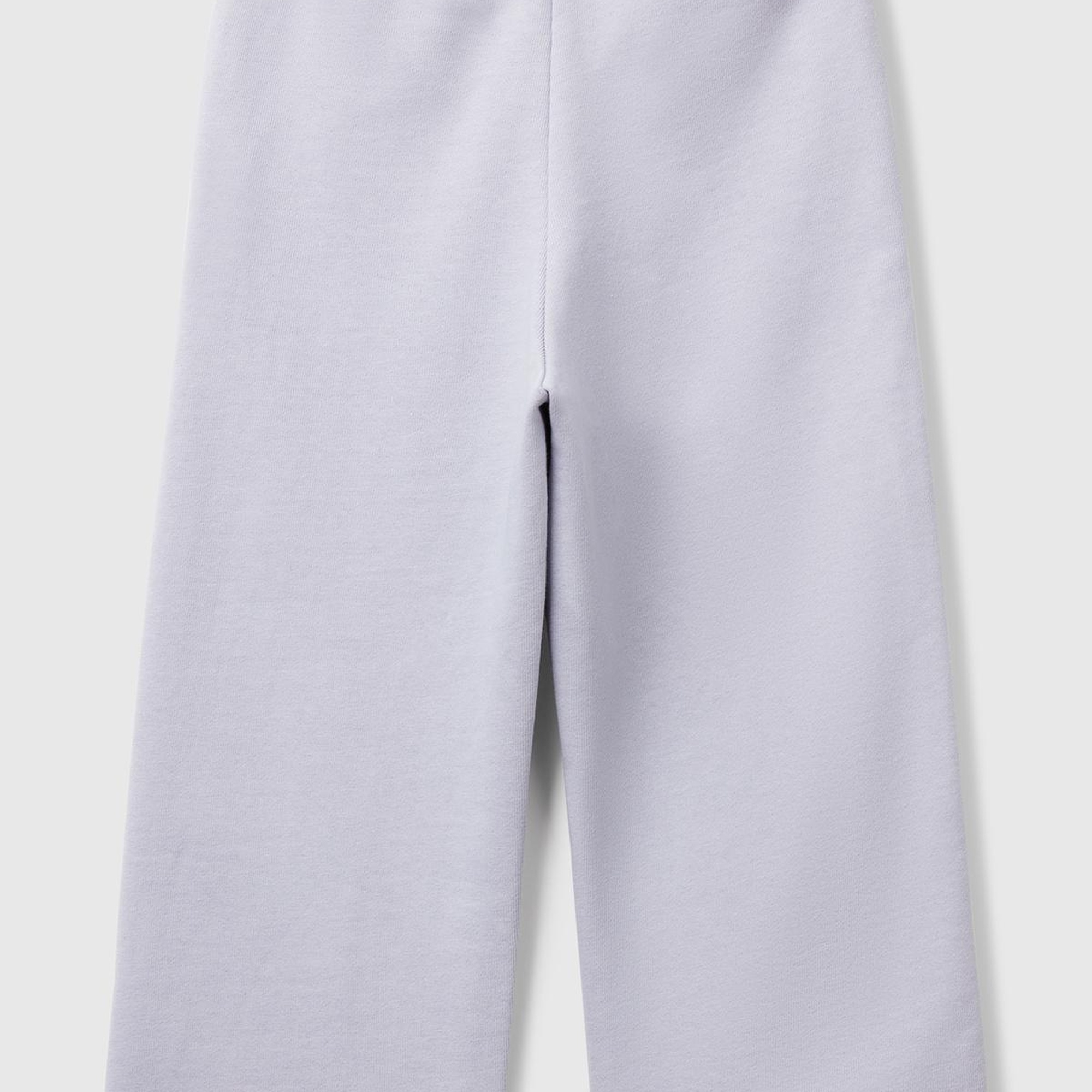 Kız Çocuk Lila Beli İpli Cepli Etiket Logolu Bol Paça Eşofman Altı