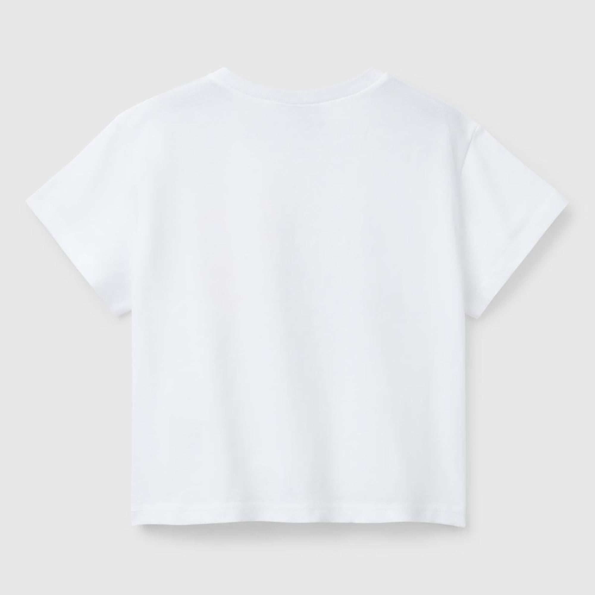 Kız Çocuk Beyaz Peanuts Baskılı T-Shirt