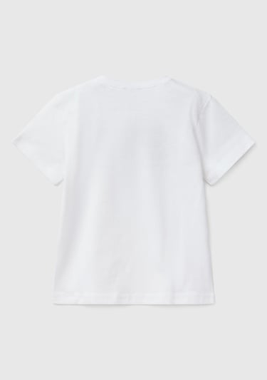  Erkek Çocuk Beyaz Peanuts Baskılı T-Shirt