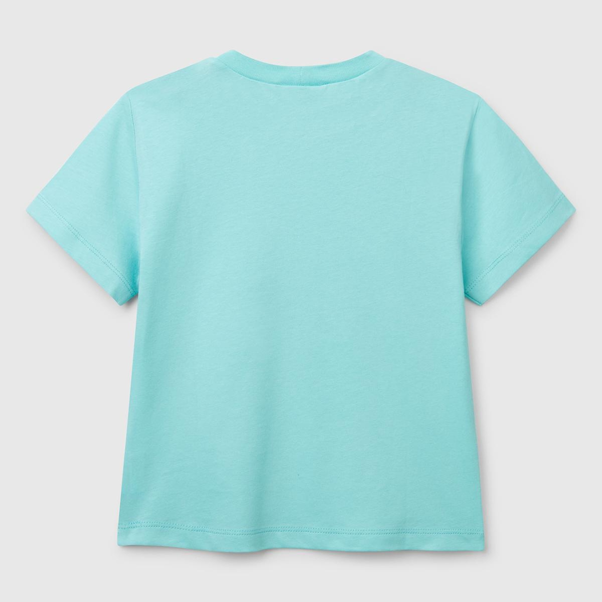 Erkek Çocuk Su Yeşili Peanuts Baskılı T-Shirt