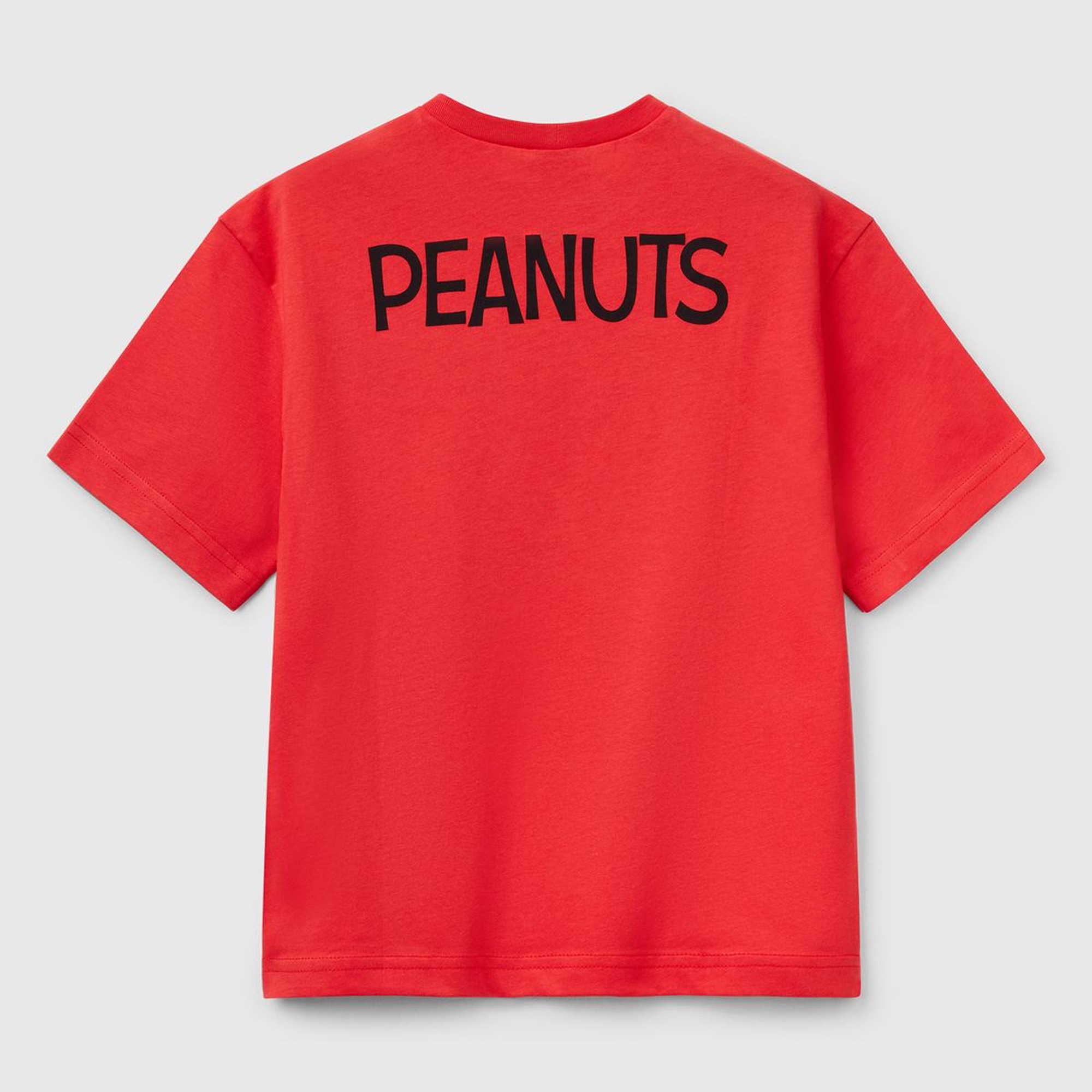 Erkek Çocuk Kırmızı Peanuts Baskılı T-Shirt