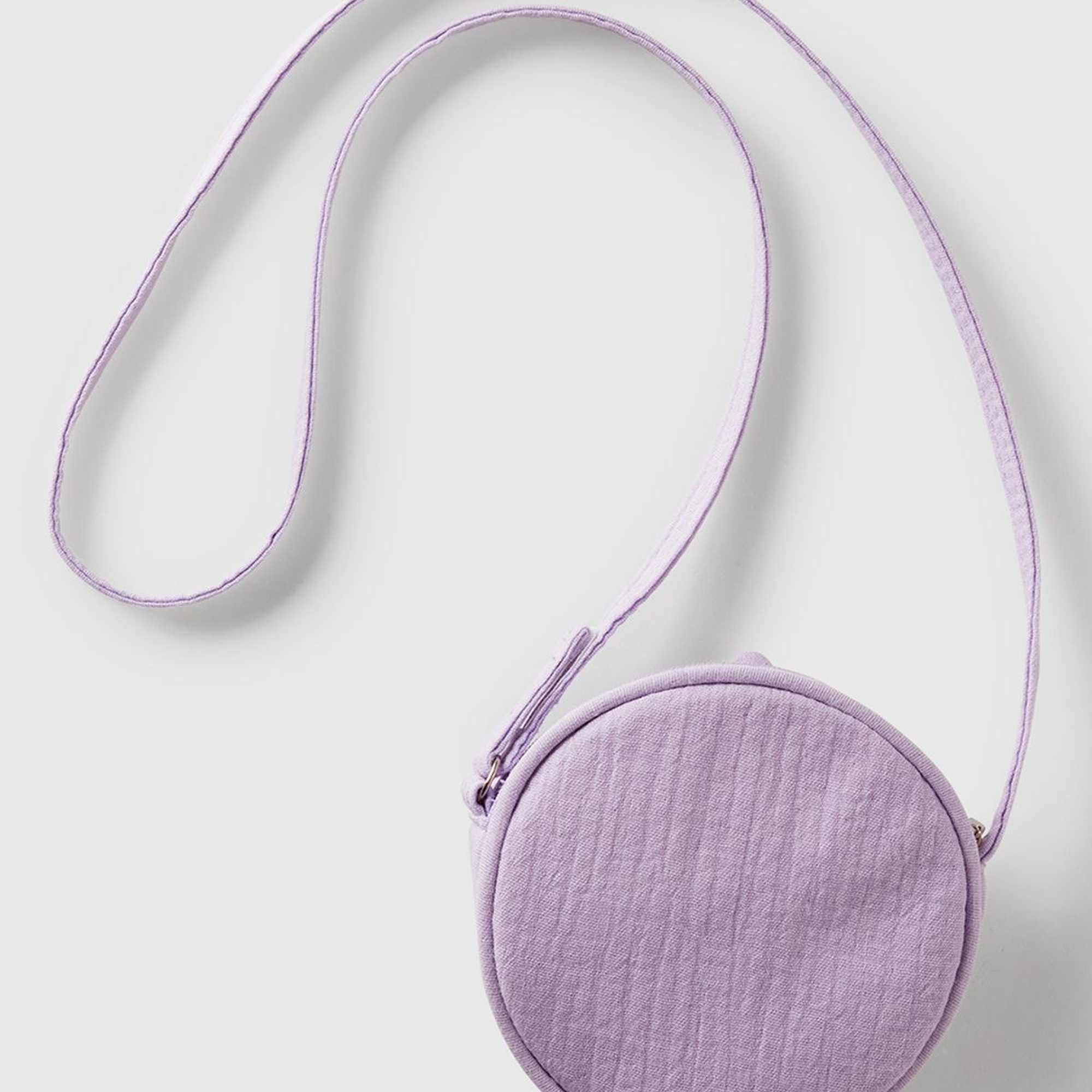 Kız Çocuk Lila 3D Şekilli Yastıklı Omuz Çantası