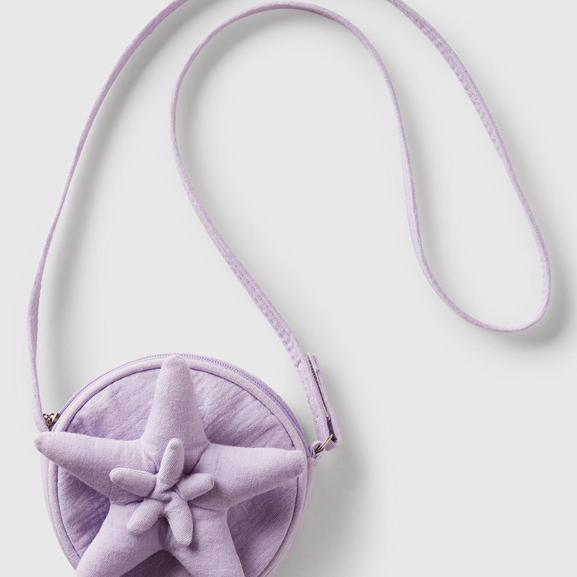 Kız Çocuk Lila 3D Şekilli Yastıklı Omuz Çantası