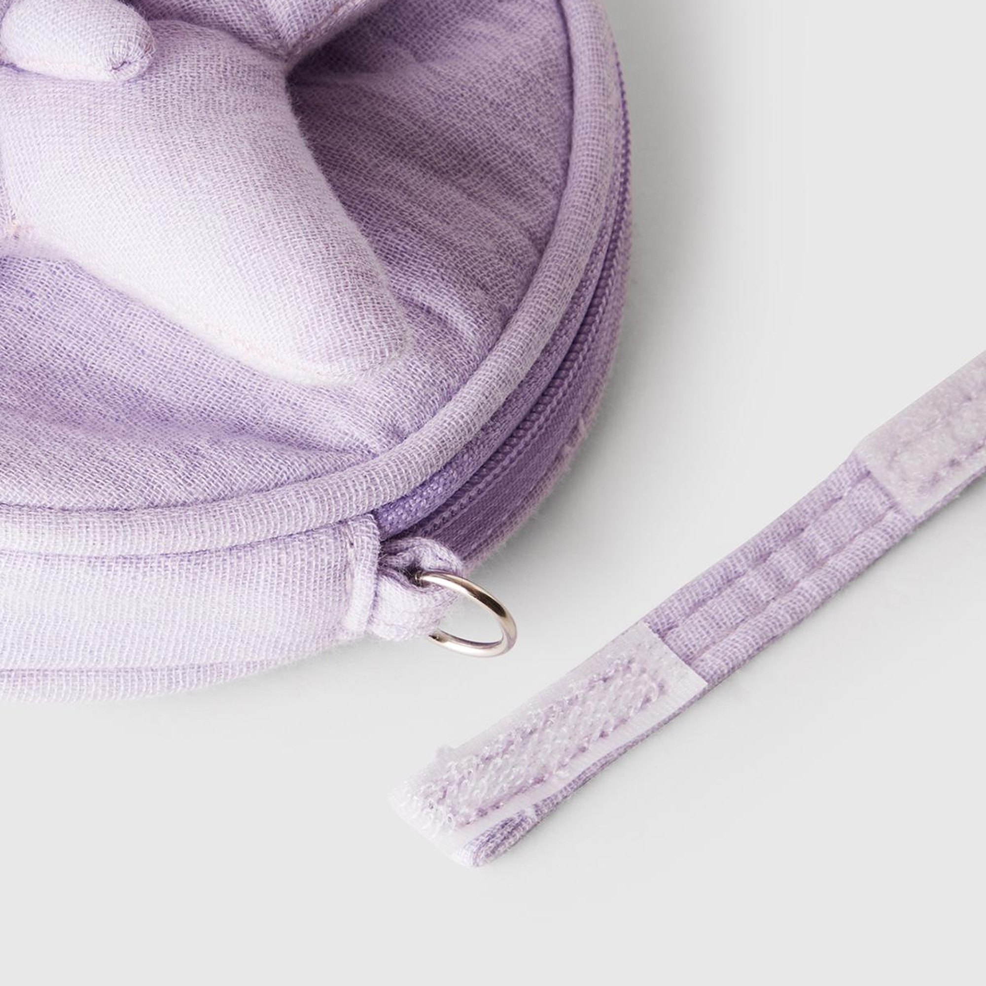 Kız Çocuk Lila 3D Şekilli Yastıklı Omuz Çantası