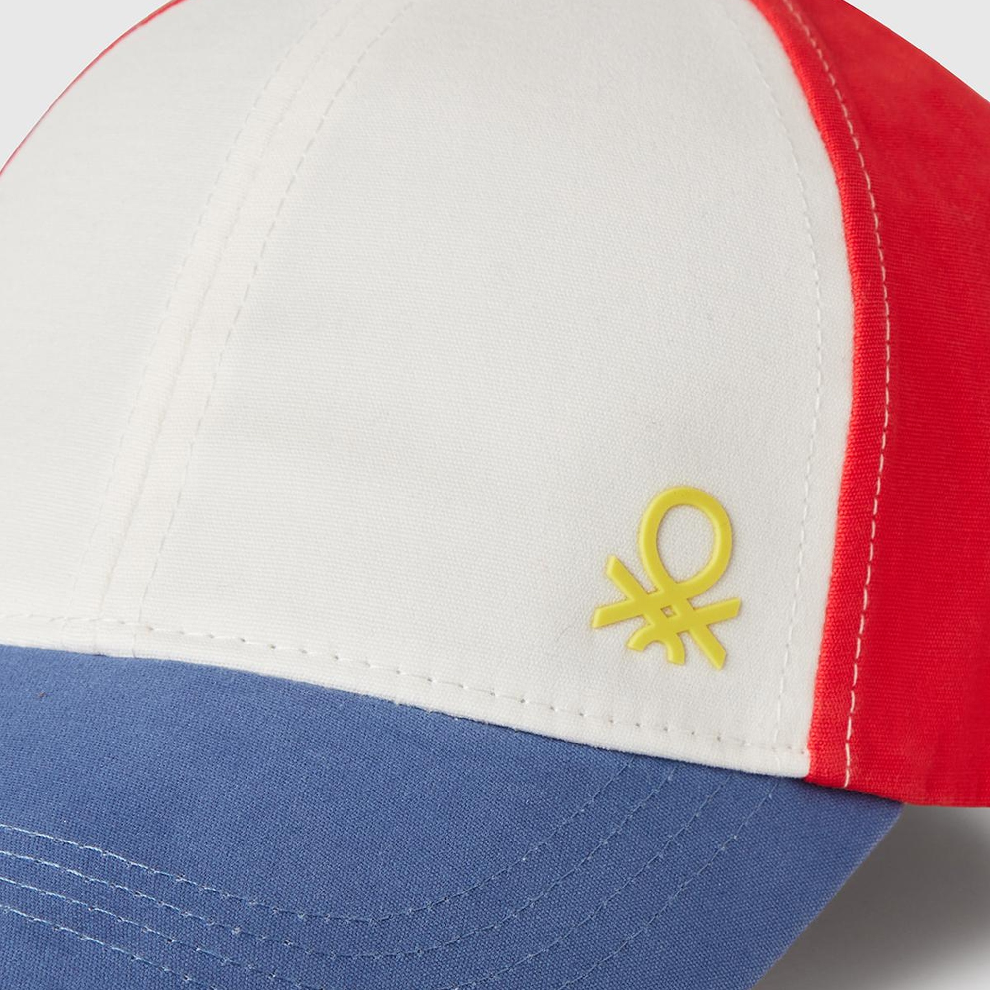 Erkek Çocuk Havacı Mavi Renk Bloklu Logolu Kep Şapka