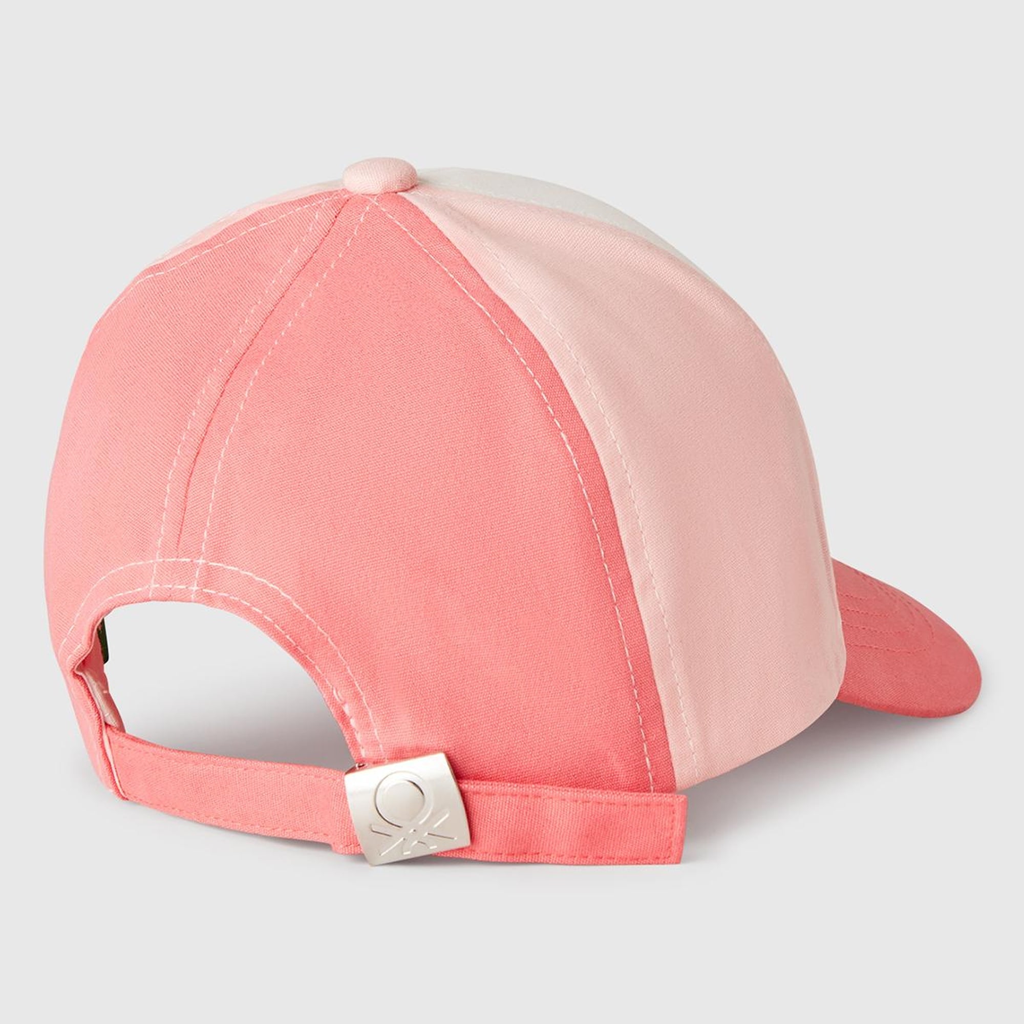 Erkek Çocuk Fuşya Renk Bloklu Logolu Kep Şapka