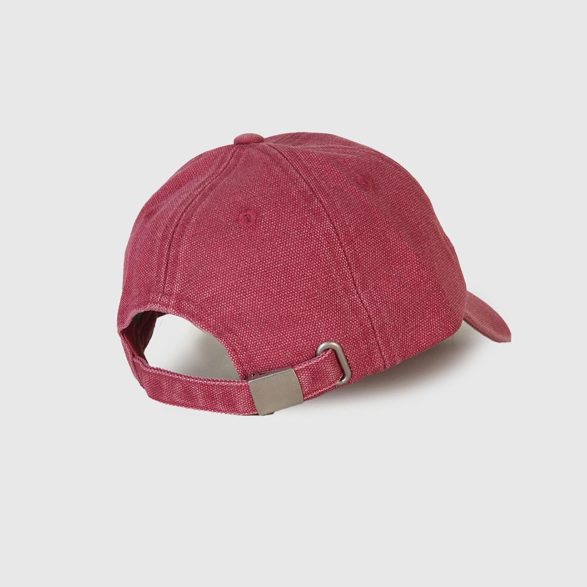 Erkek Çocuk Fuşya Kanvas Soluk Efektli Logolu Keo Şapka