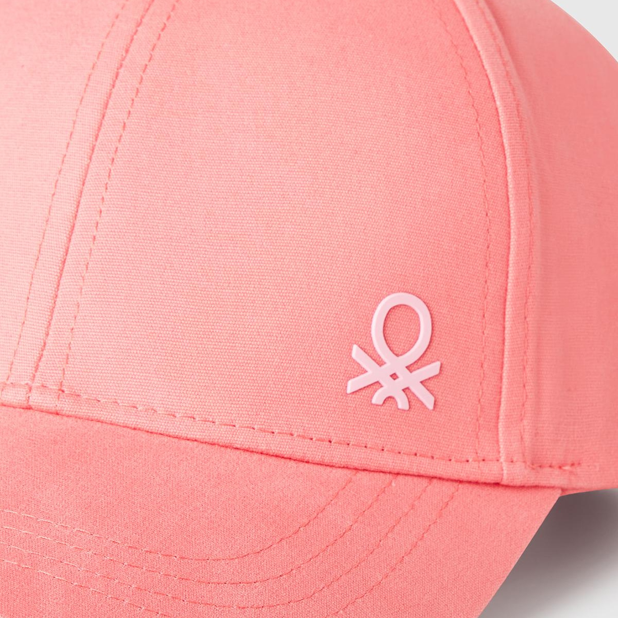 Erkek Çocuk Fuşya Logo İşlemeli Arkası Ayarlanabilir Kep Şapka