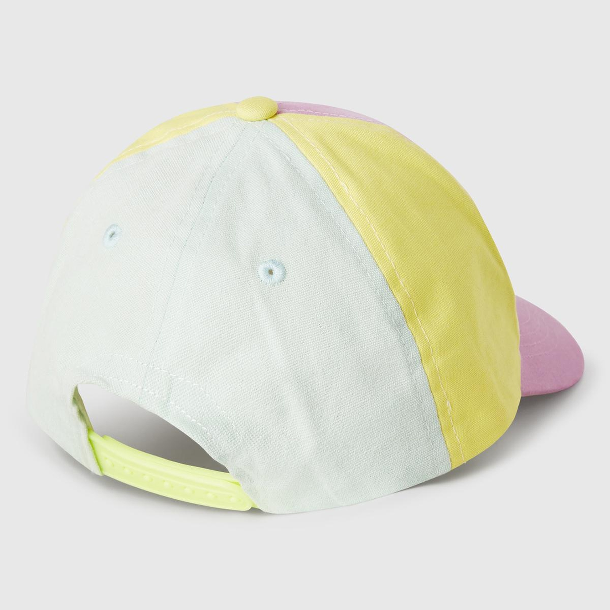 Erkek Çocuk Lila Peanuts Baskılı Renk Bloklu Kep Şapka