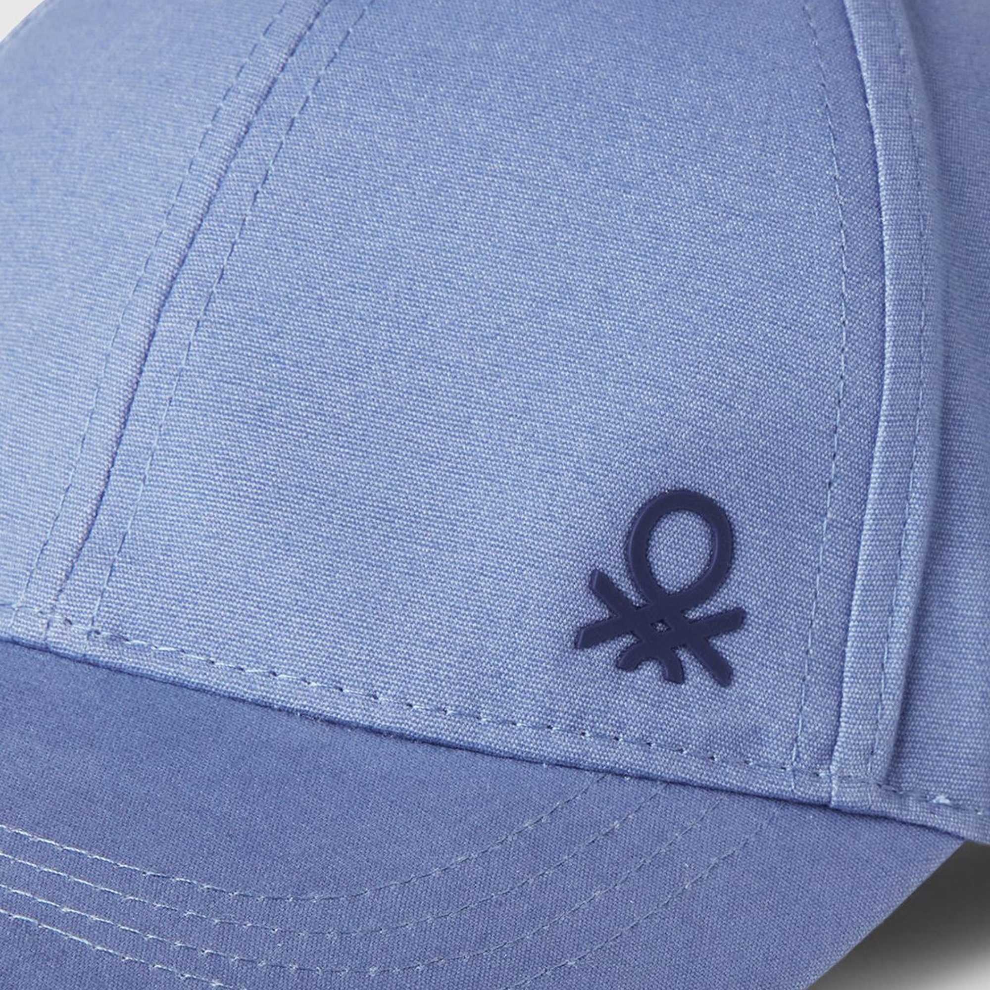 Erkek Çocuk Havacı Mavi Logo İşlemeli Arkası Ayarlanabilir Kep Şapka