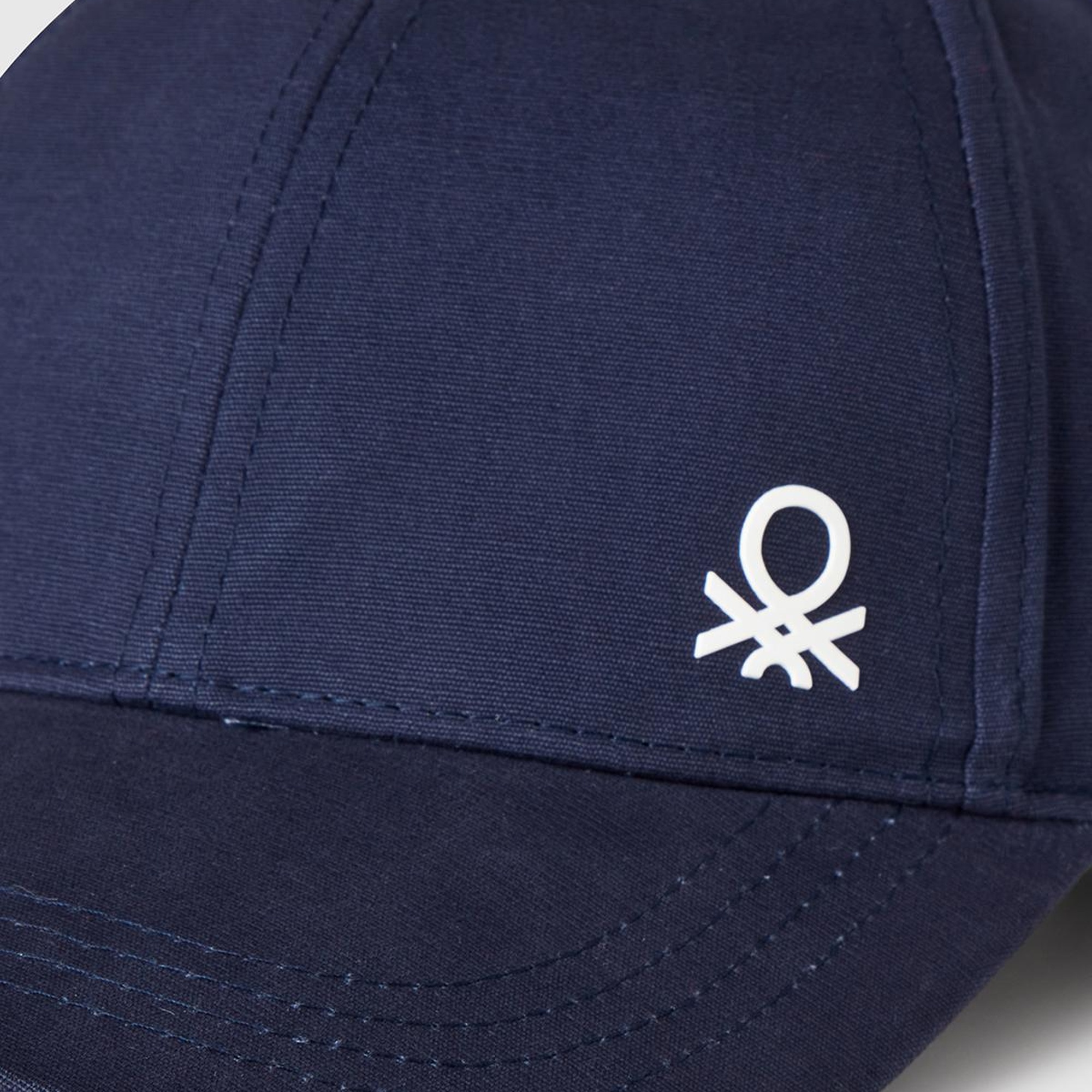 Erkek Çocuk Lacivert Logo İşlemeli Arkası Ayarlanabilir Kep Şapka
