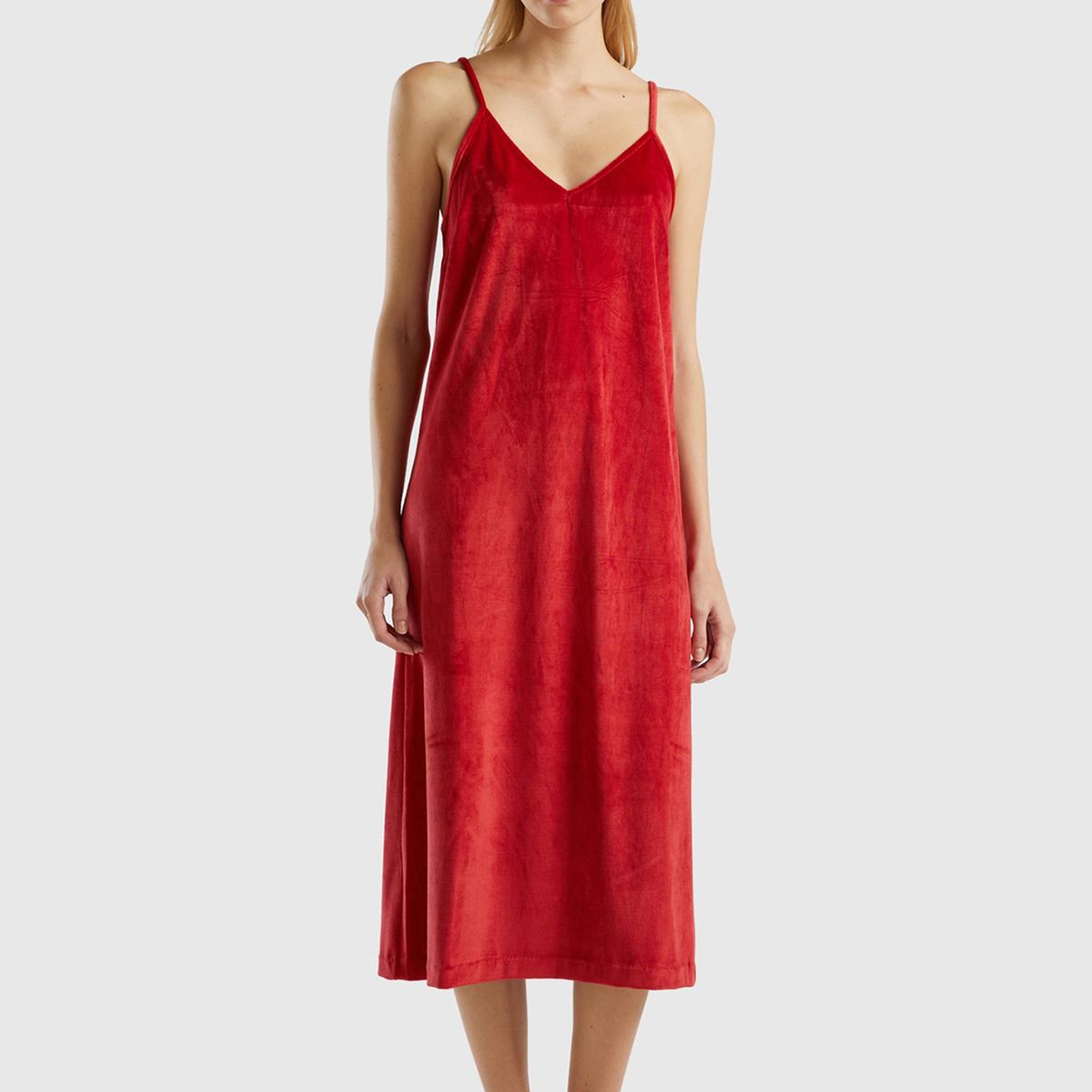 Kadın Kırmızı Gecelik