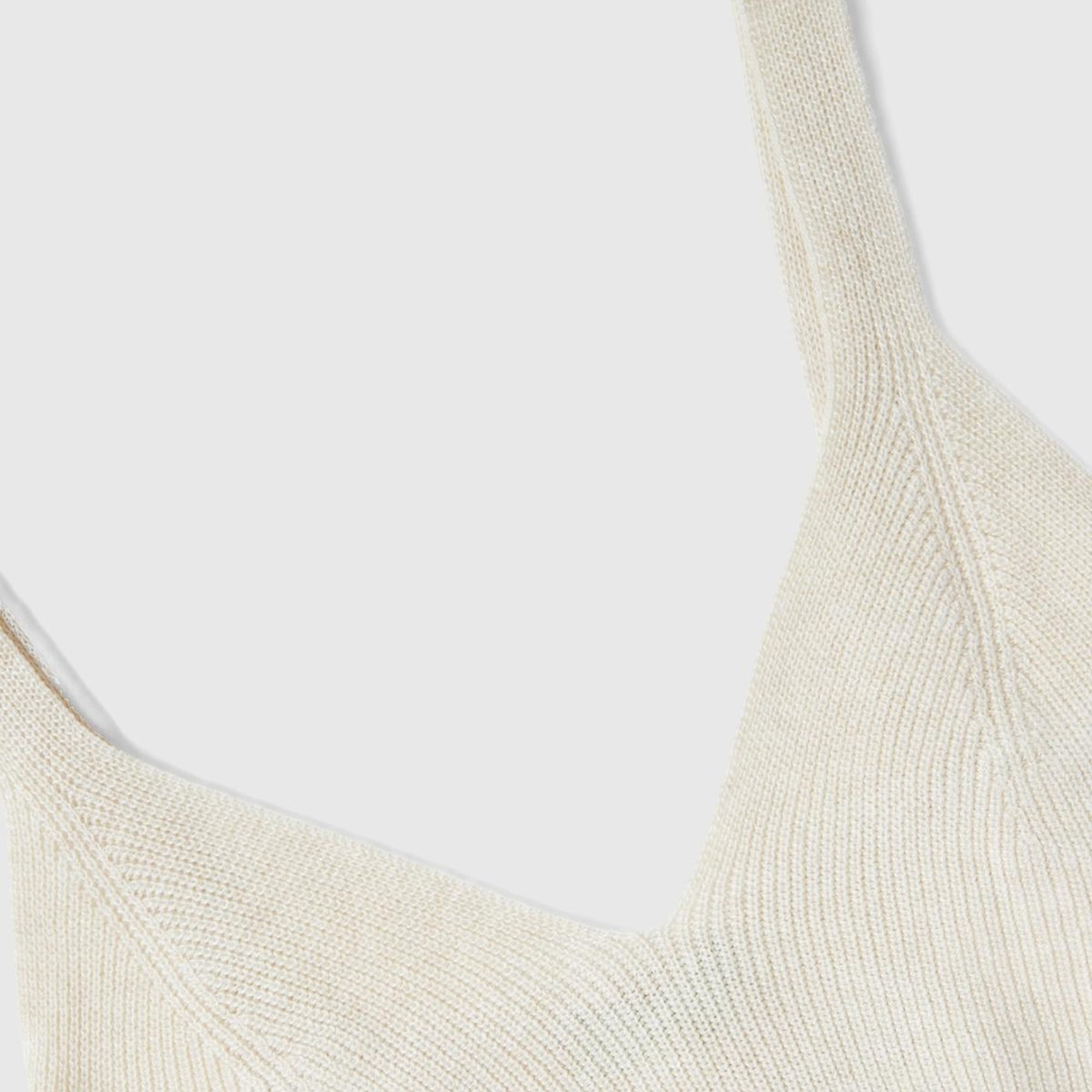 Kadın Bej Kaşmir Karışım Bralet