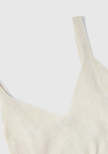  Kadın Bej Kaşmir Karışım Bralet