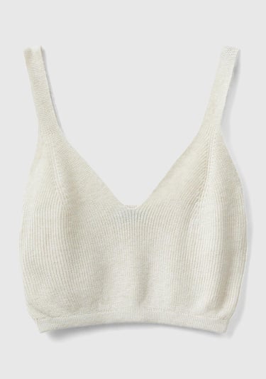  Kadın Bej Kaşmir Karışım Bralet