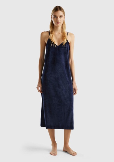  Kadın Lacivert Gecelik