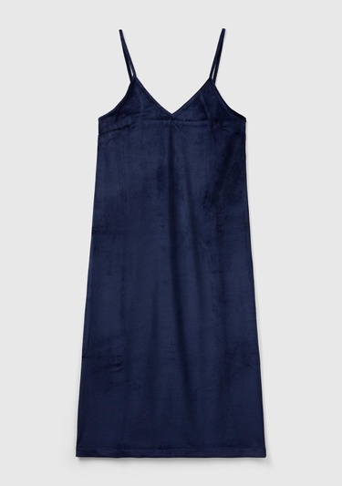  Kadın Lacivert Gecelik