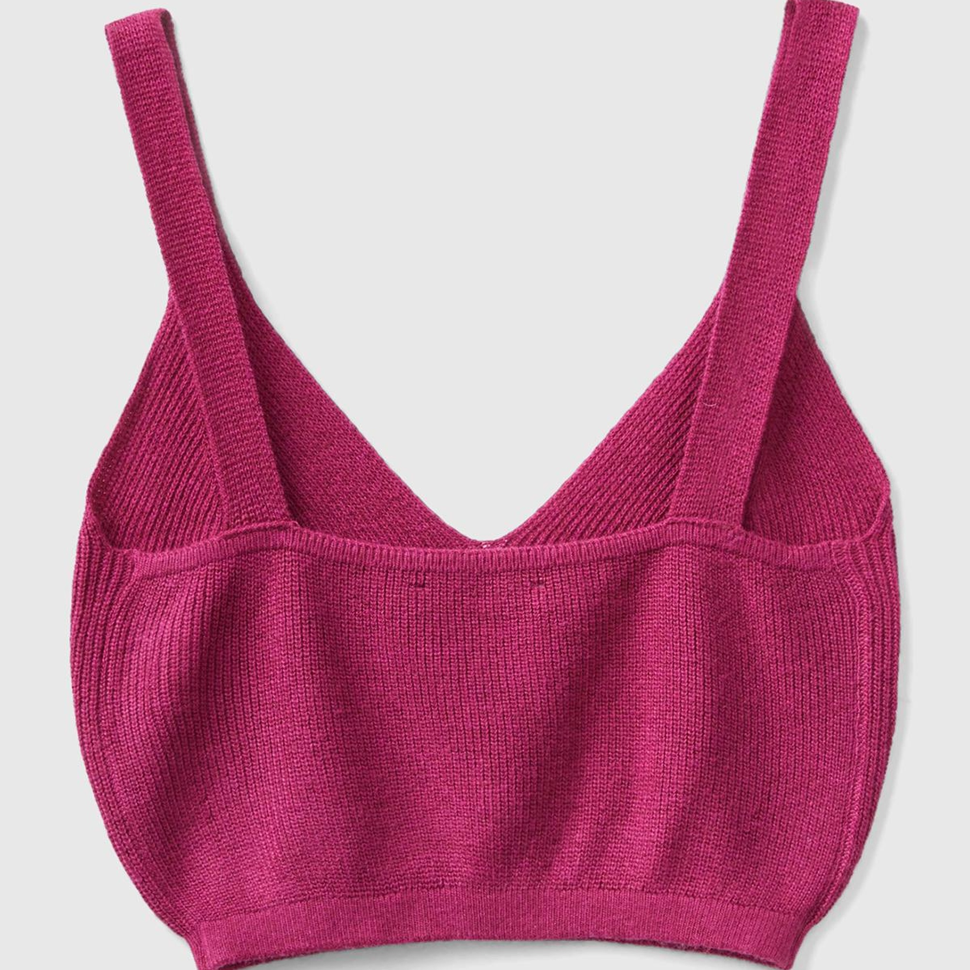 Kadın Fuşya Kaşmir Karışım Bralet