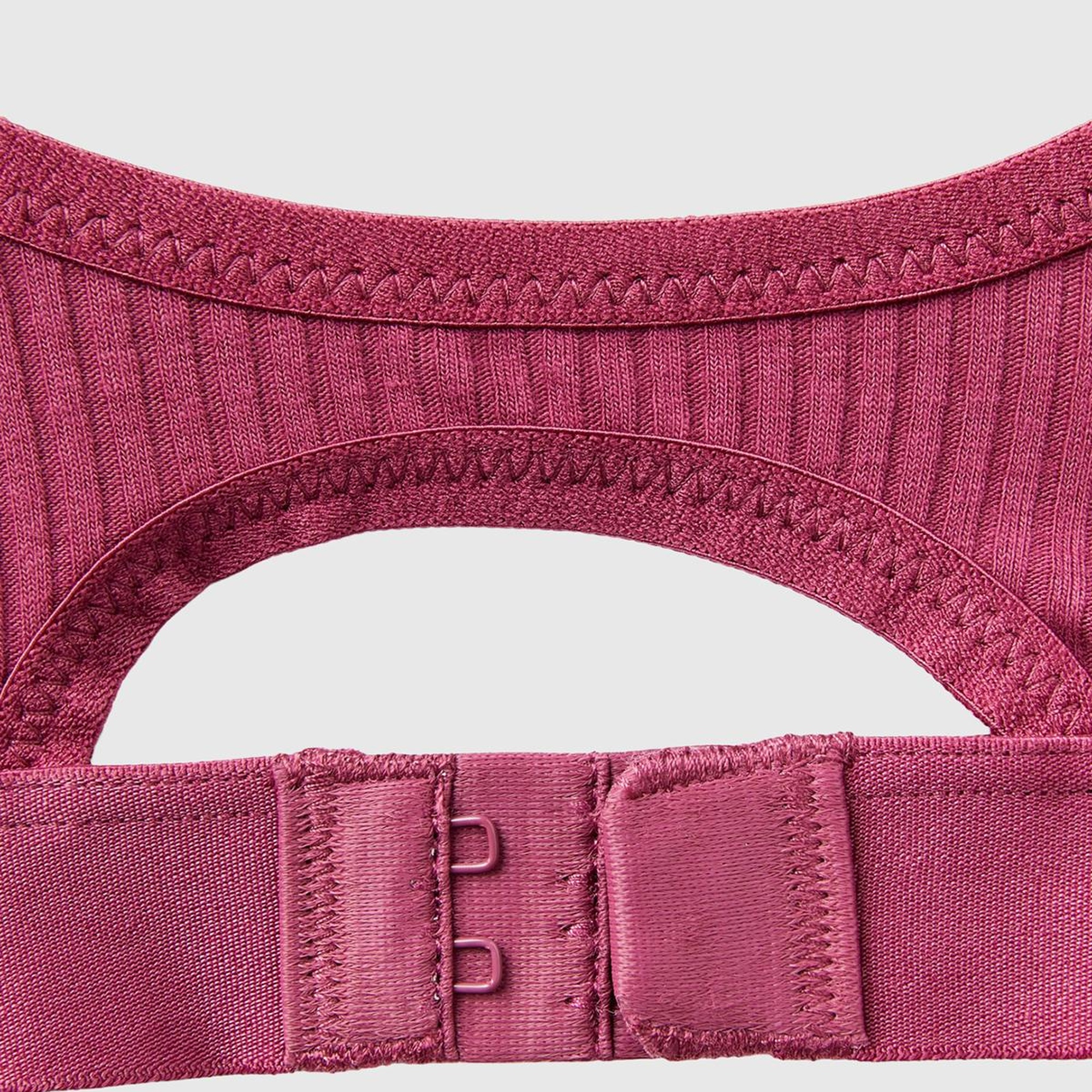 Kadın Bordo Benetton Logolu Spor Sütyen