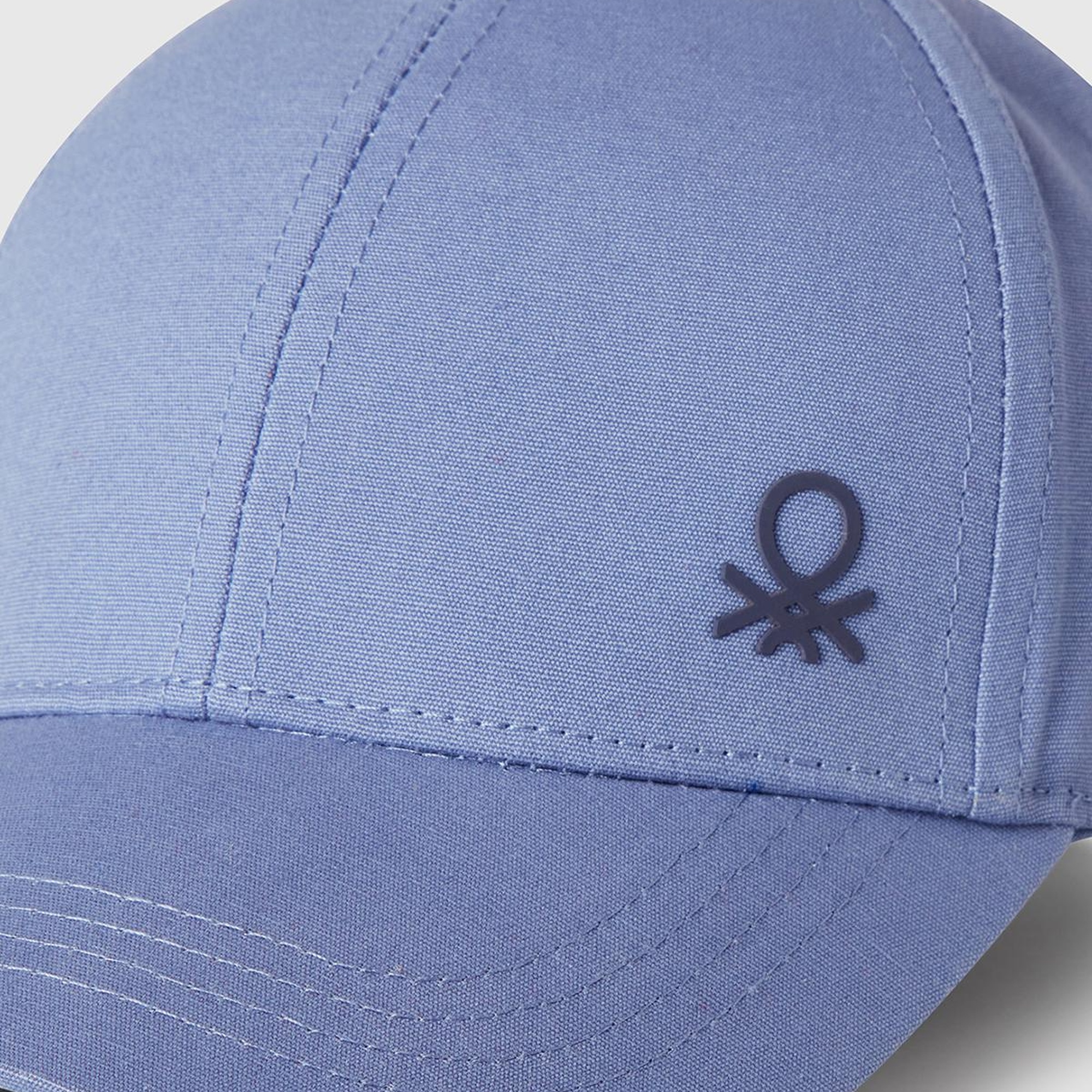 Erkek Çocuk Havacı Mavi Önü Logo Baskılı Kep Şapka