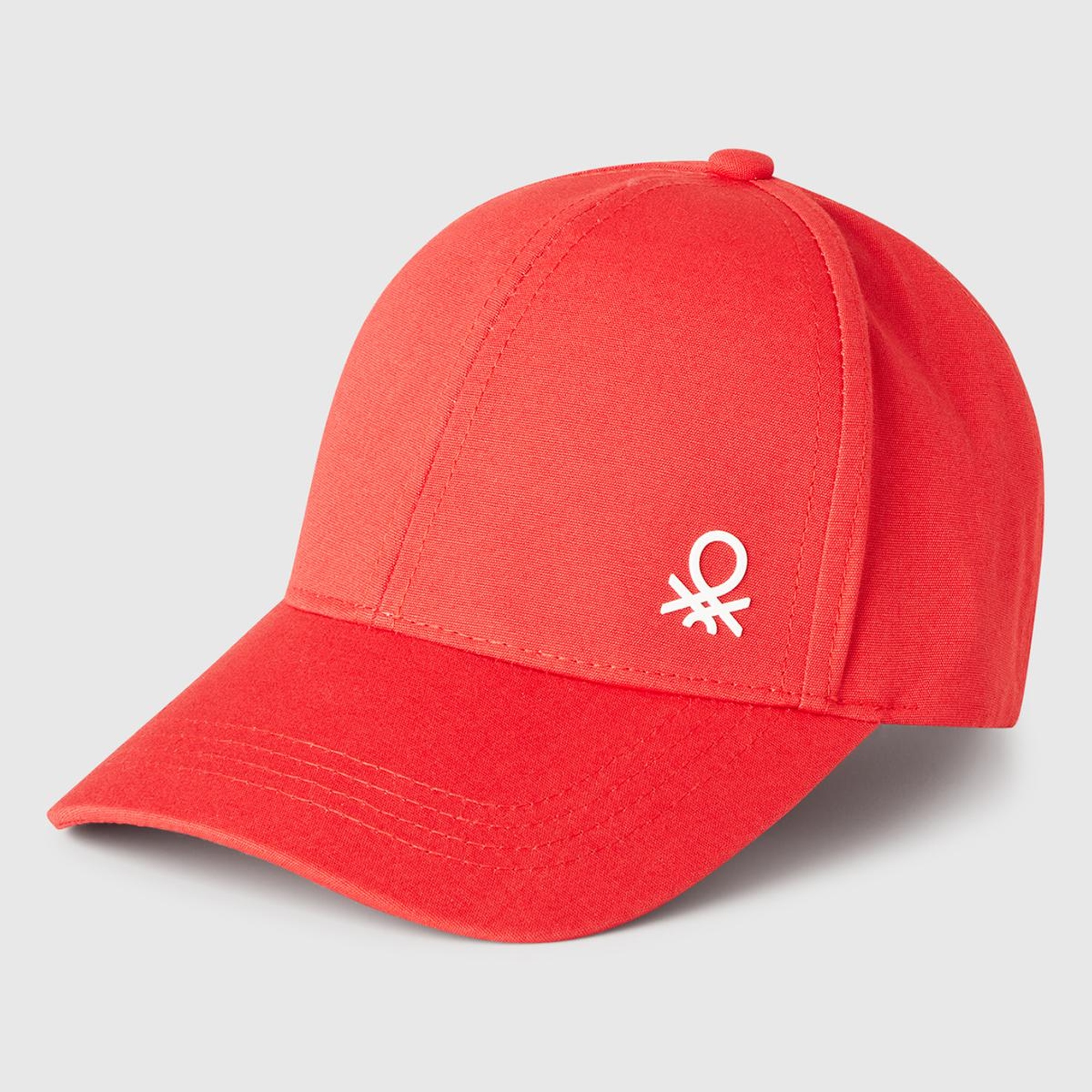 Erkek Çocuk Kırmızı Önü Logo Baskılı Kep Şapka