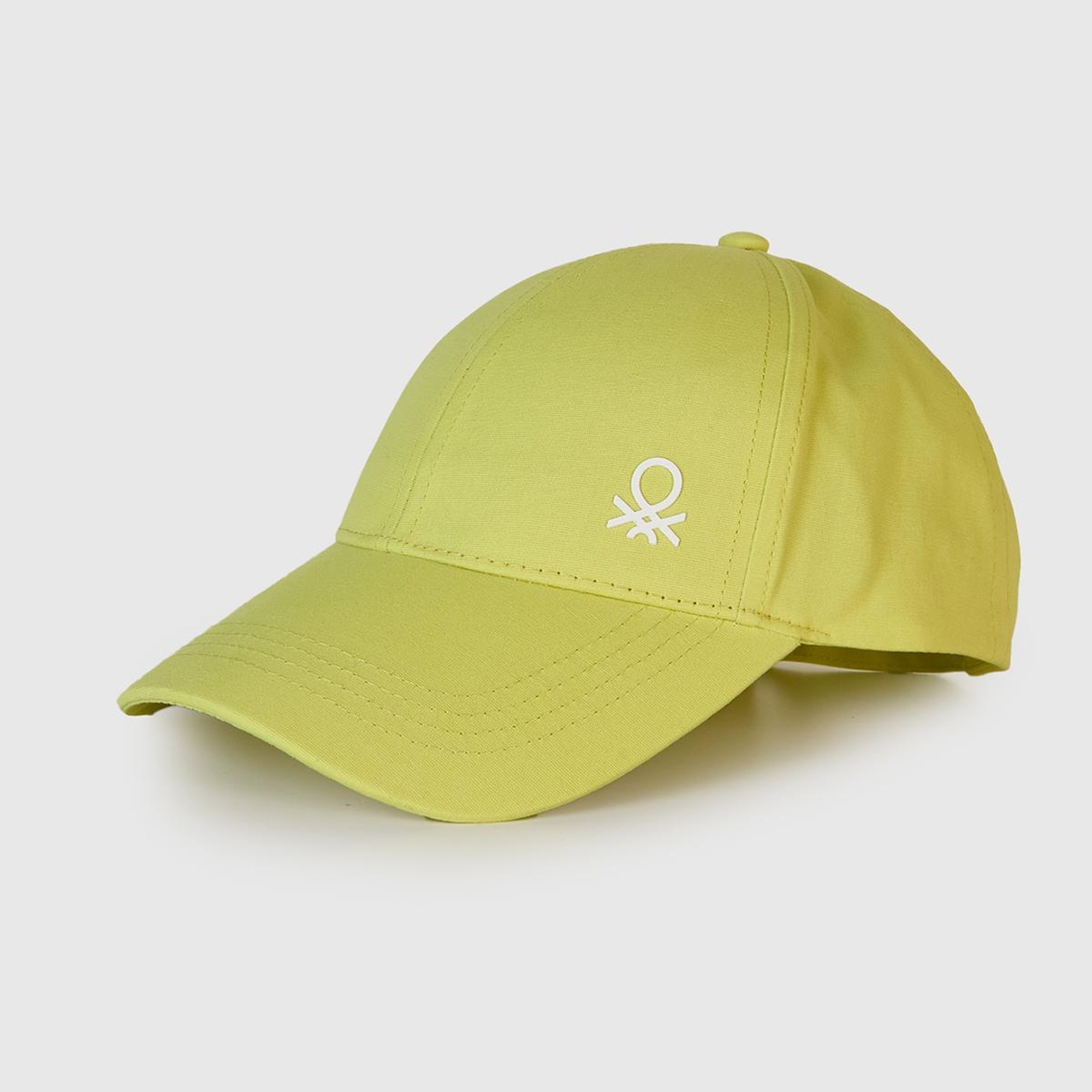 Erkek Çocuk Sarı Önü Logo Baskılı Kep Şapka