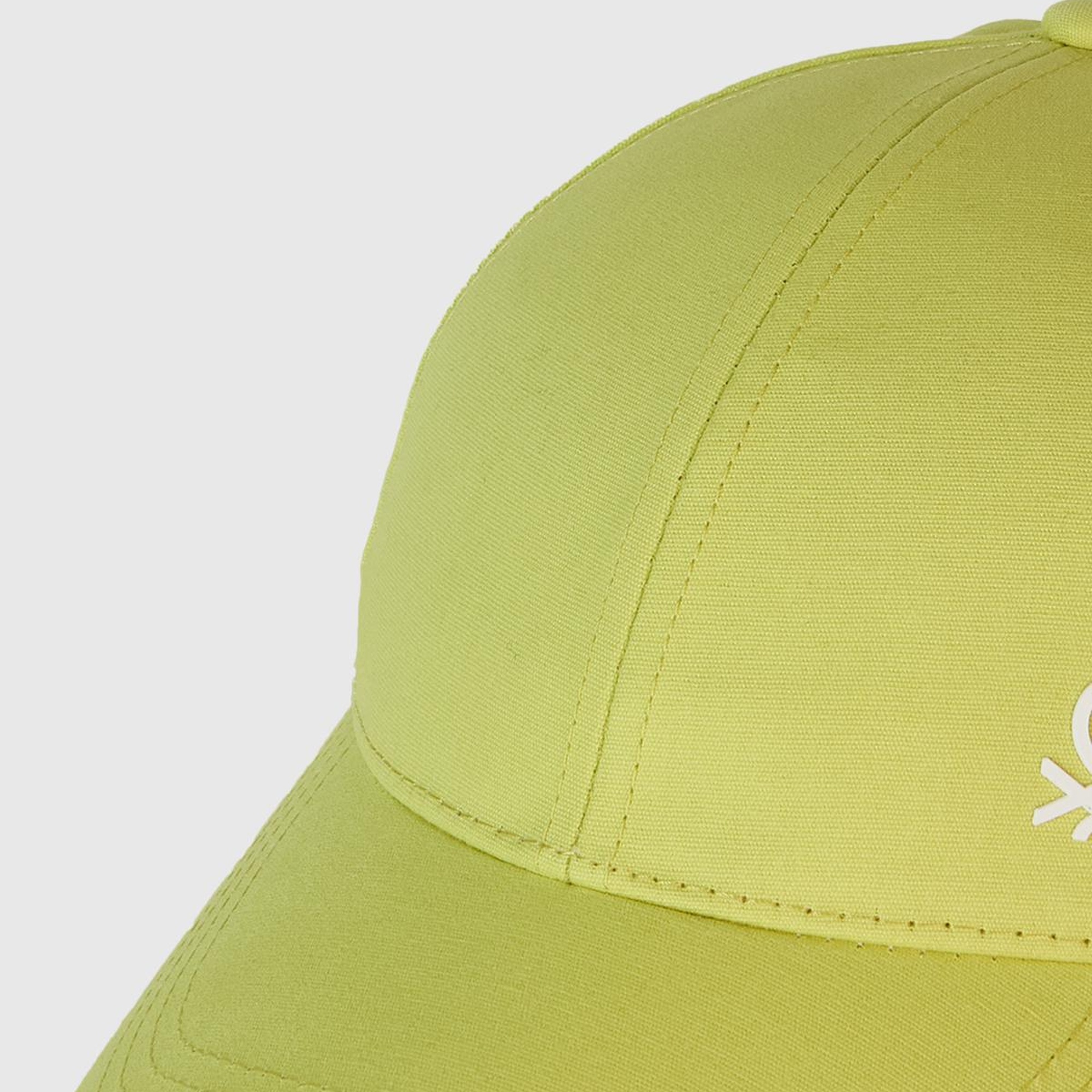 Erkek Çocuk Sarı Önü Logo Baskılı Kep Şapka