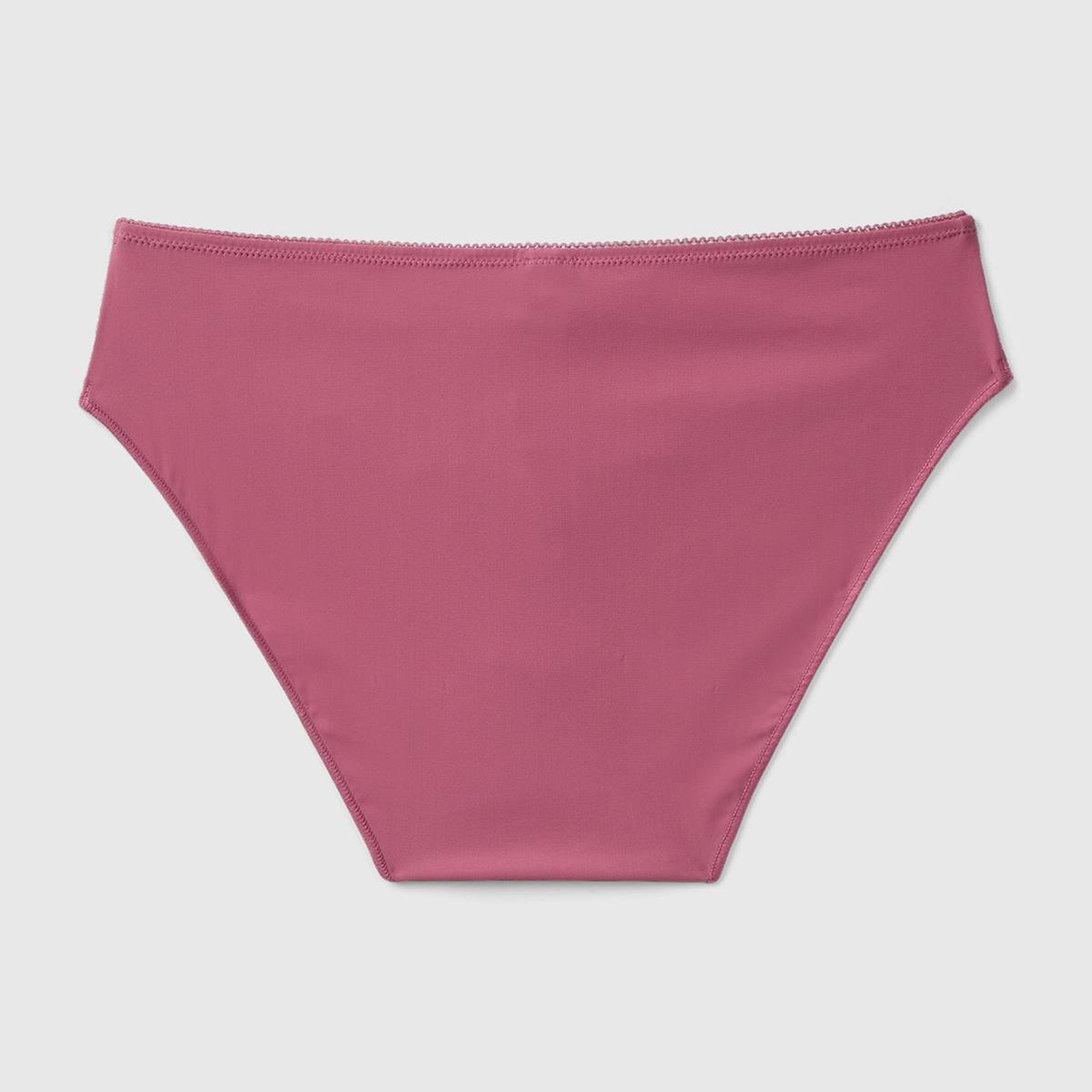 Kadın Bordo Dantelli Slip Külot