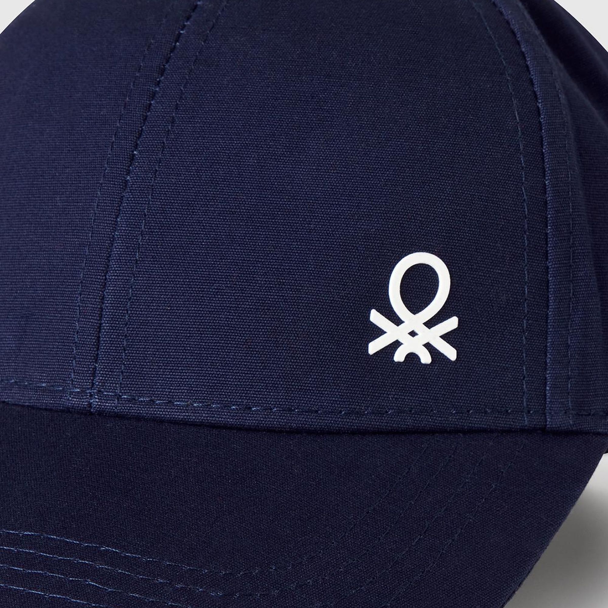 Erkek Çocuk Lacivert Önü Logo Baskılı Kep Şapka