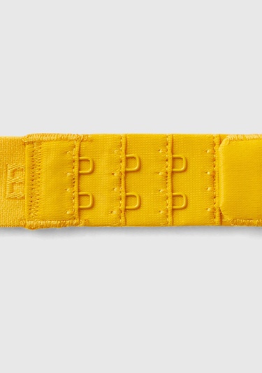  Kadın Hardal Dantelli Üçgen Sütyen