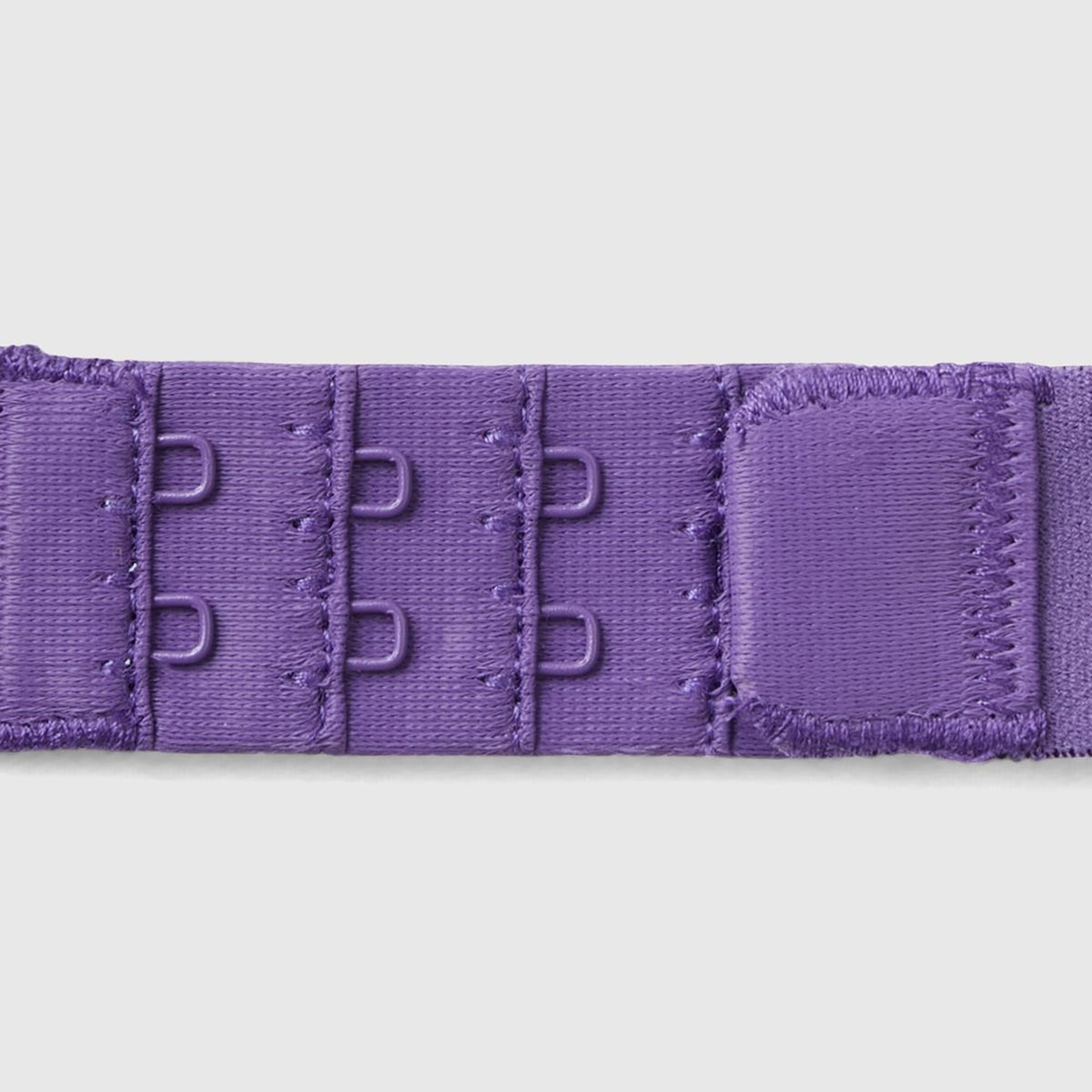 Kadın Mor Dantelli Üçgen Sütyen