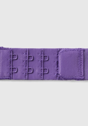  Kadın Mor Dantelli Üçgen Sütyen