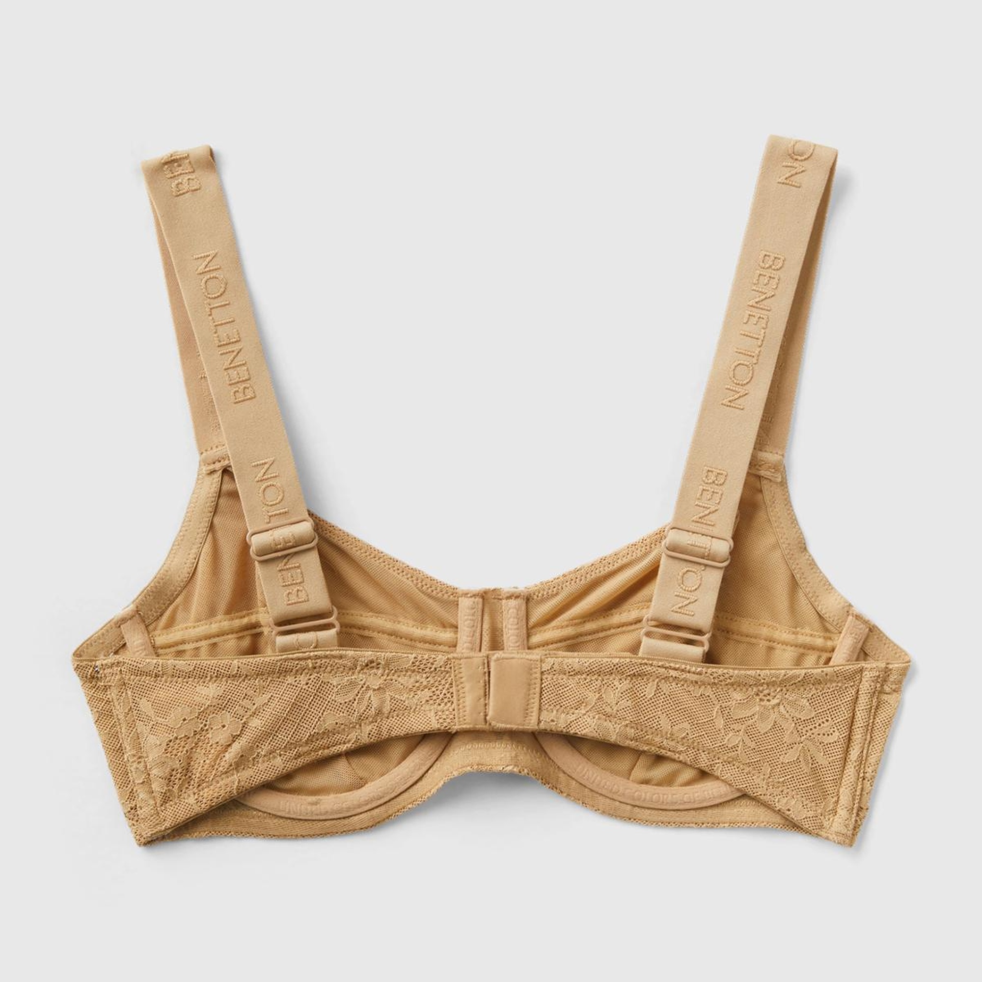 Kadın Taba Dantelli Balkonet Sütyen