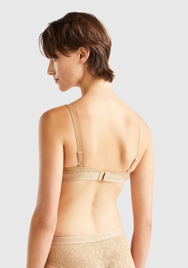  Kadın Taba Dantelli Sütyen