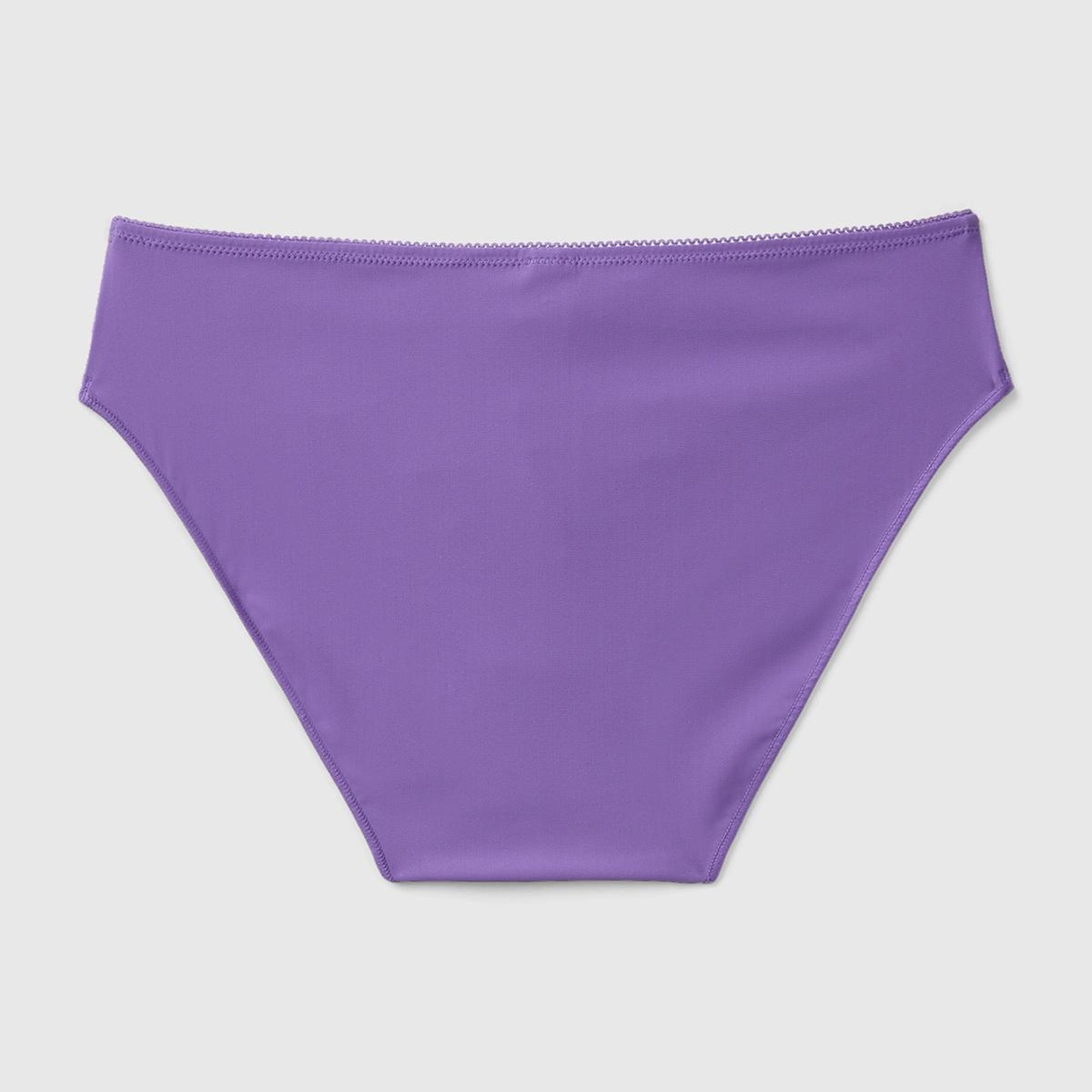 Kadın Mor Dantelli Slip Külot